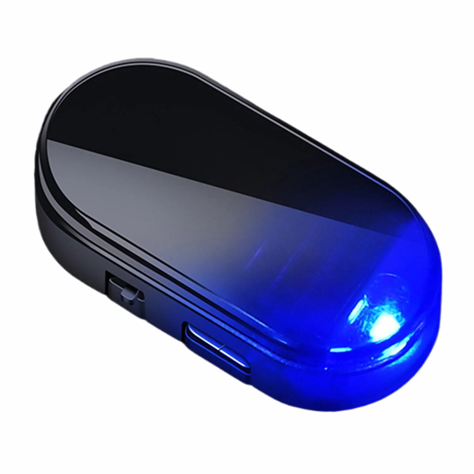 Luz De Advertencia Solar - Alarma Ficticia Intermitente LED Falsa | Luz De Cámara De Seguridad Simulada Con Sensor Inteligente | Encendido Automático Impermeable Por La Noche Para Coche, Furgoneta, SU