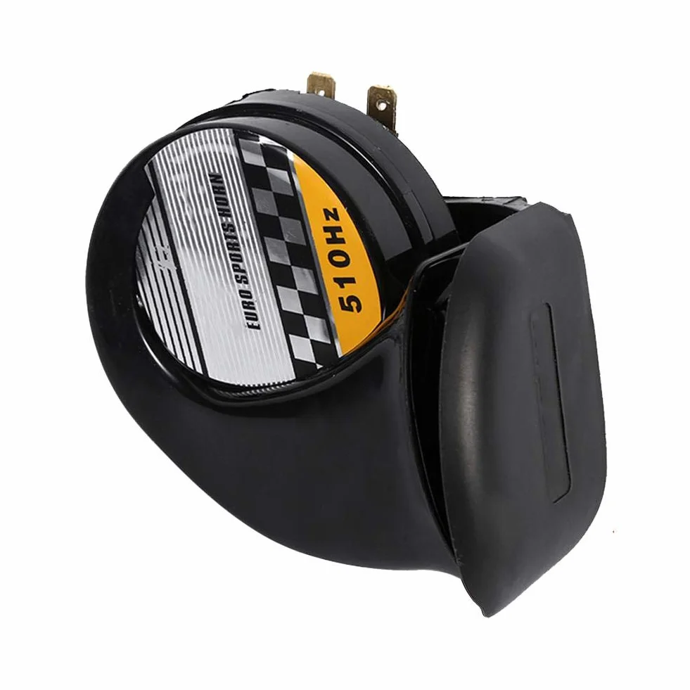 Universal Snail Horn Speaker 115DB 510Hz 12V 3.5A Mini Electronic Air Horn for Motorcycle