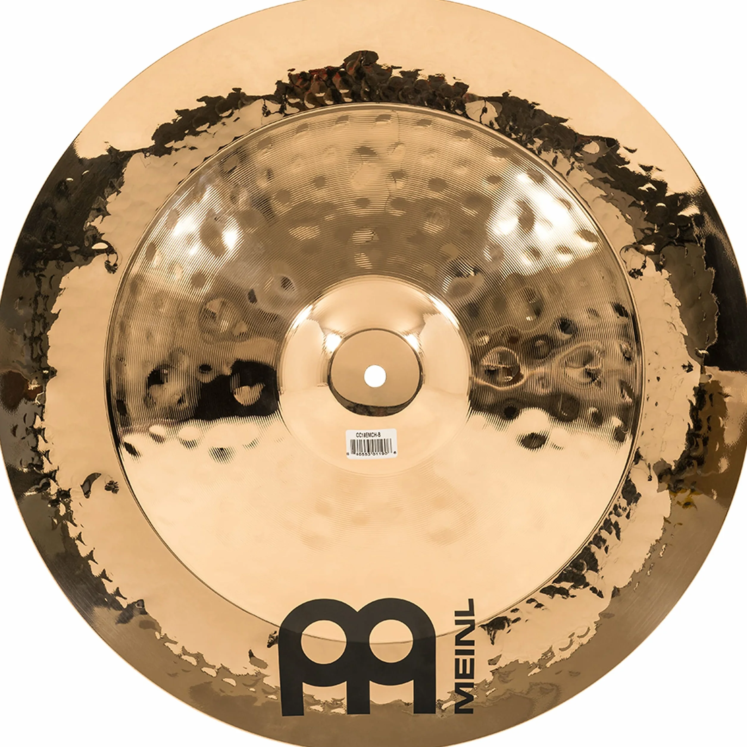Meinl Cymbals Classics Custom Extreme Metal Plato China de 18 pulgadas (45,72cm) Platillos de Batería - Bronce B12, Acabado Brillante (CC18EMCH-B)