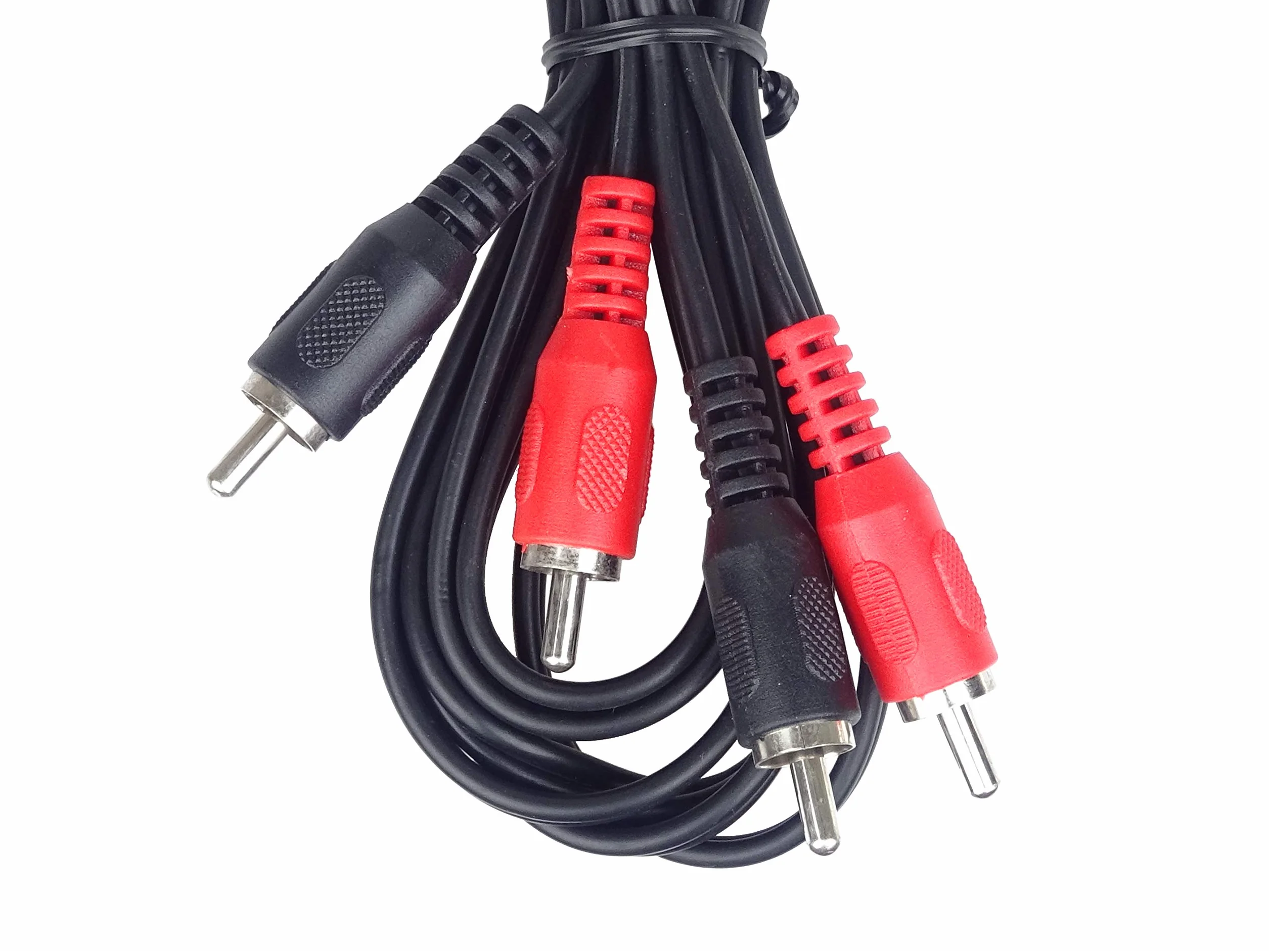 Cable RCA 2m PremiumCord, 2x RCA a 2x RCA, Audio Video Estéreo Negro