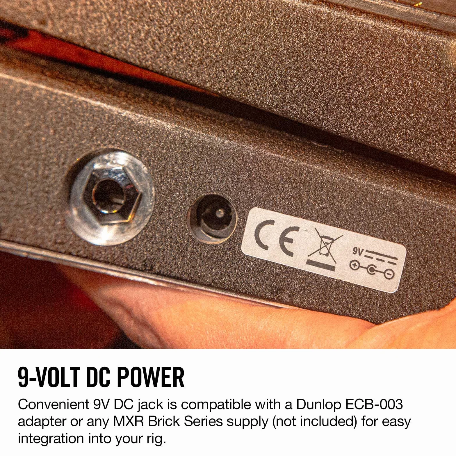 JIM DUNLOP - 535Q - Cry Baby Multi Wah negro