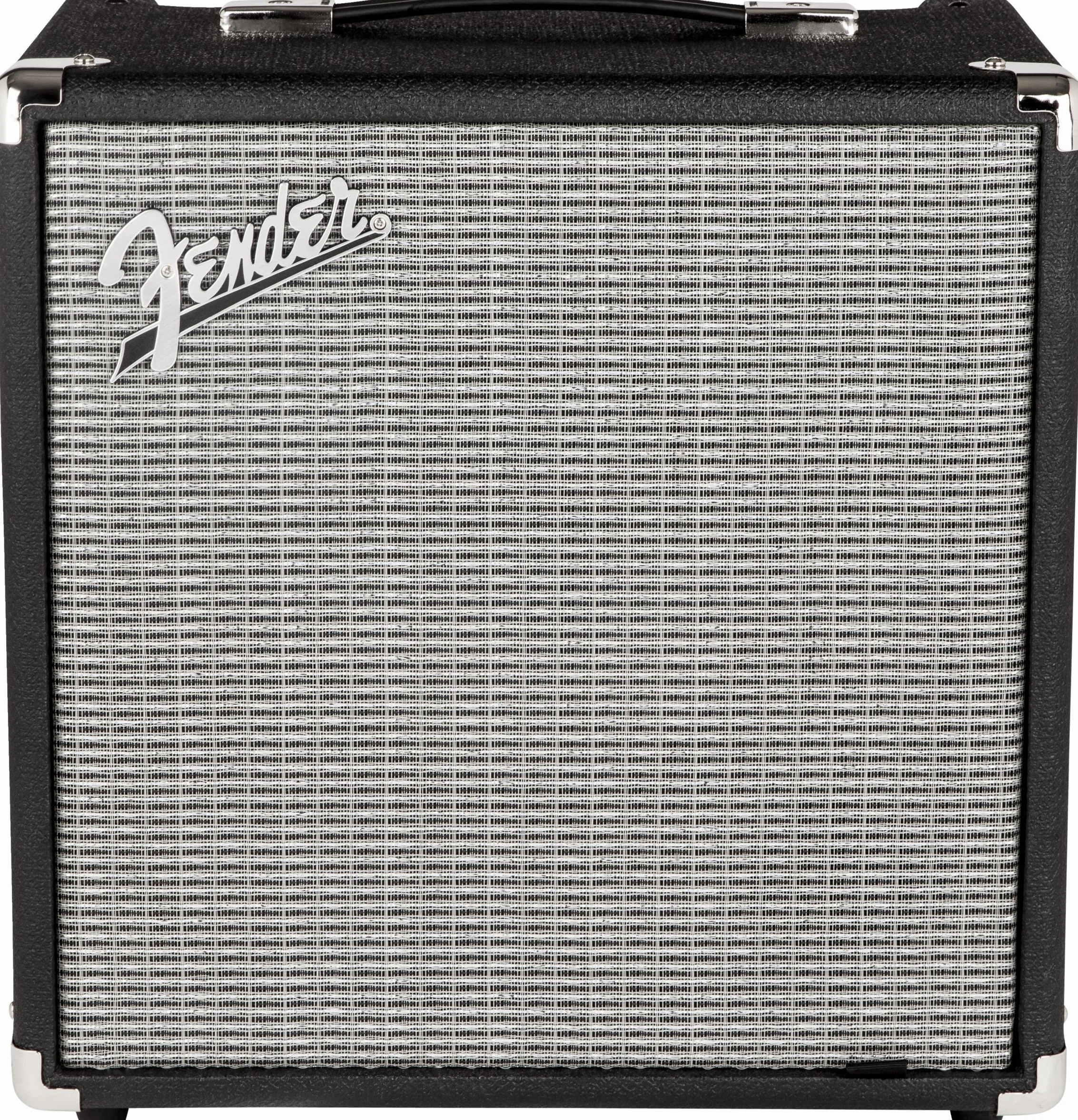 Fender Rumble 25, amplificador de bajo, 25 W, adecuado para bajo eléctrico, negro/plateado