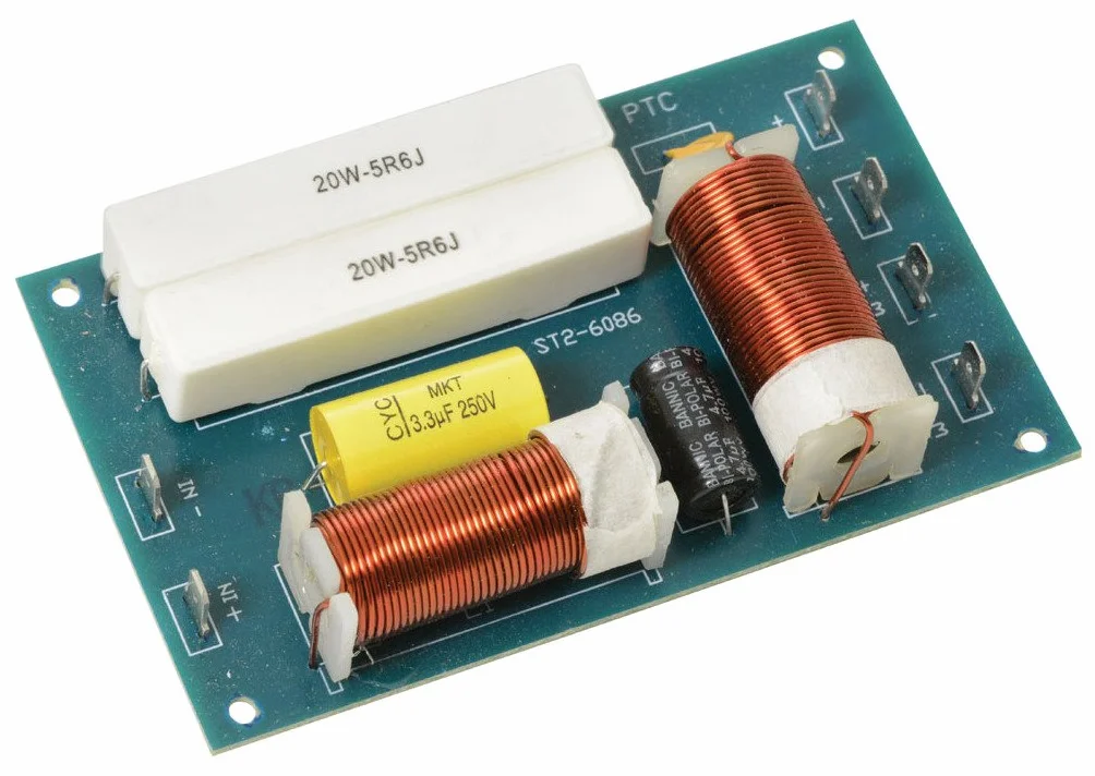 qtx | Crossover de 2 vías | 12 dB, 8 ohmios, 200 W, 3 kHz