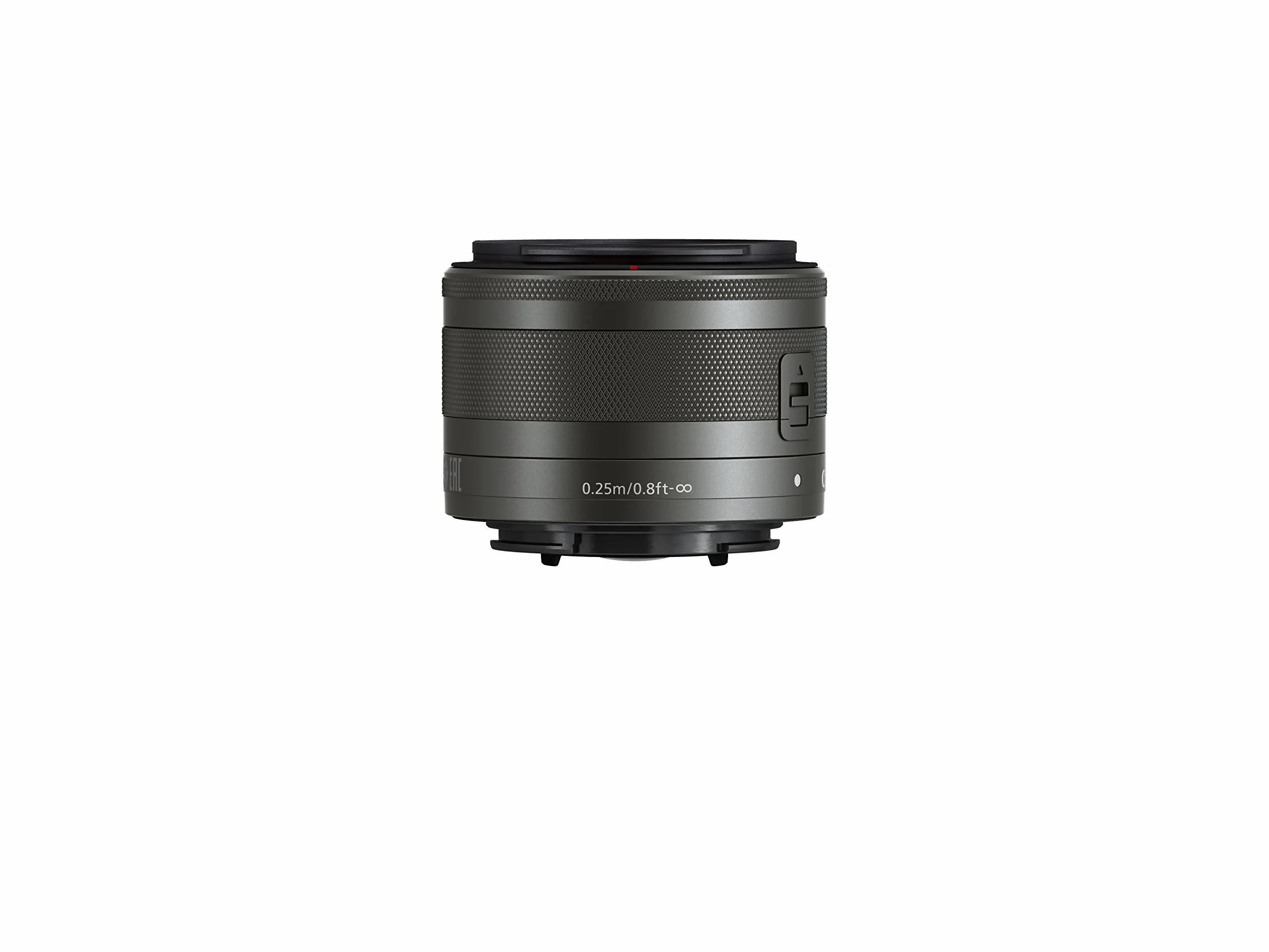 Canon EF-M 15-45 mm IS STM Objetivo Zoom Gran Angular para EOS M, f/3.5-6.3, Negro