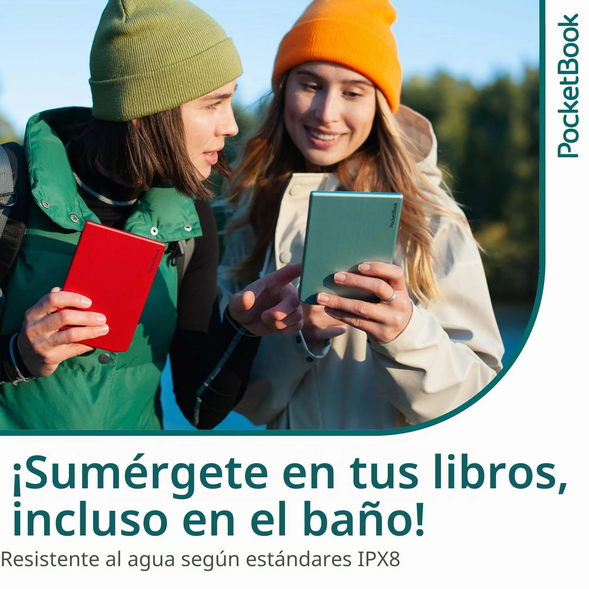 PocketBook Verse Pro 6" 16GB Libro Electrónico Rojo Pasión