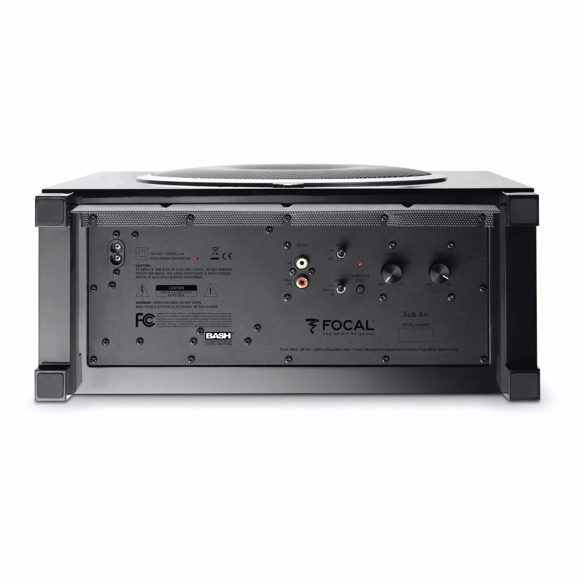 Focal Sub Air Active - Subwoofer (Active subwoofer, 40 - 200 Hz, 150 W, 21 cm, 20,3 cm (8"), 1 W)