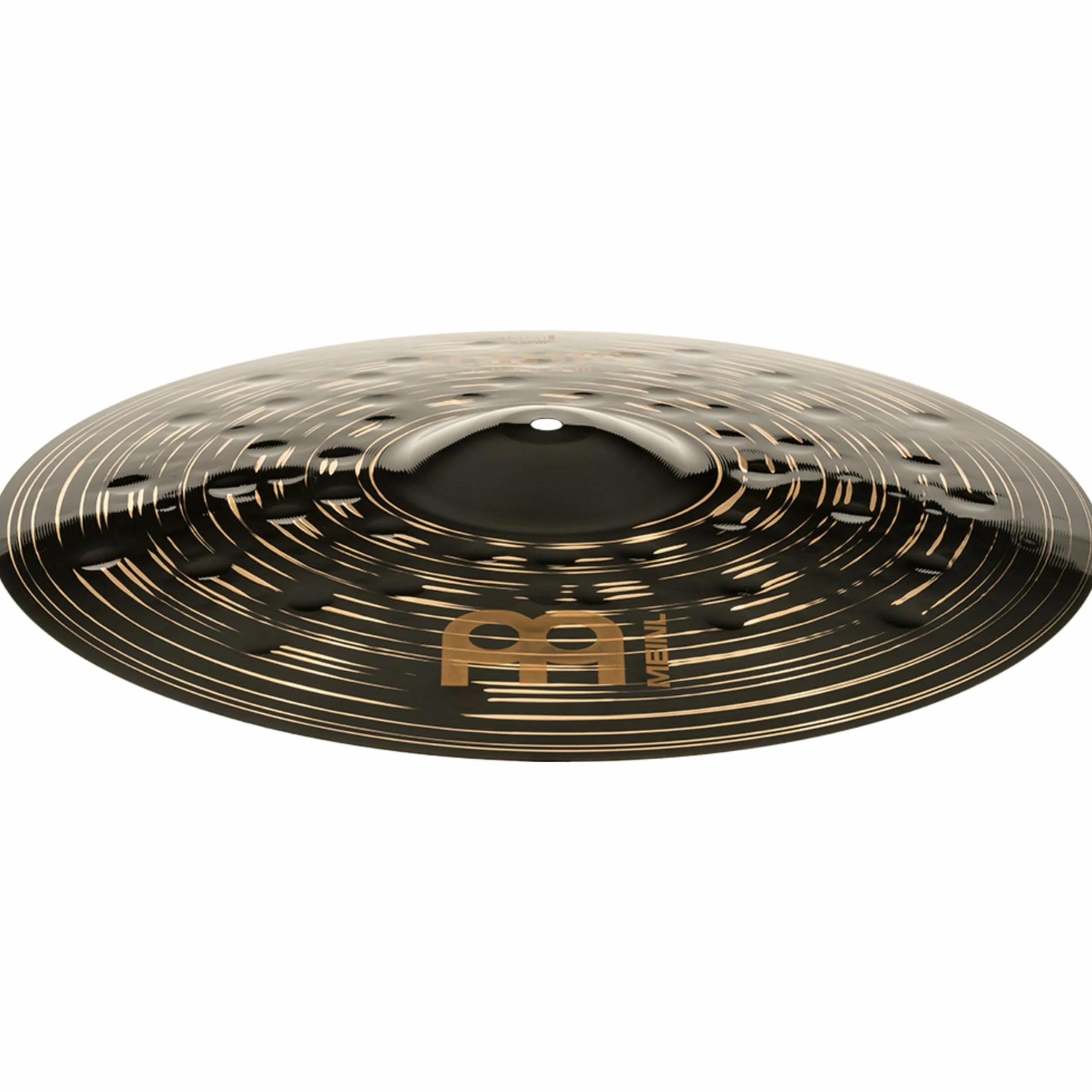 Meinl Cymbals Classics Custom Dark Plato Crash de 18 pulgadas (45,72cm) Platillos de Batería - Bronce B12, Acabado Oscuro (CC18DAC)