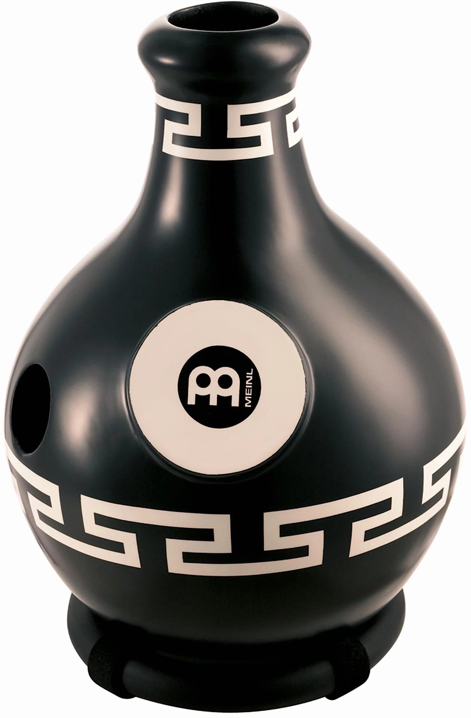 MEINL Percussion Tri Sound Ibo Drum - Fiberglass, White Ornament, ID4BKO
