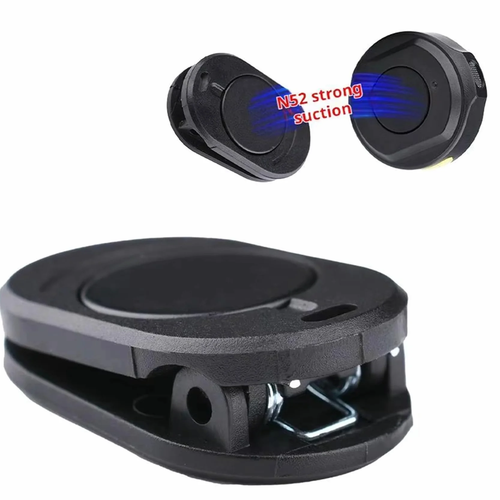 2 clips traseros magnéticos para micrófono inalámbrico, cuello de clip magnético, soporte magnético para micrófono