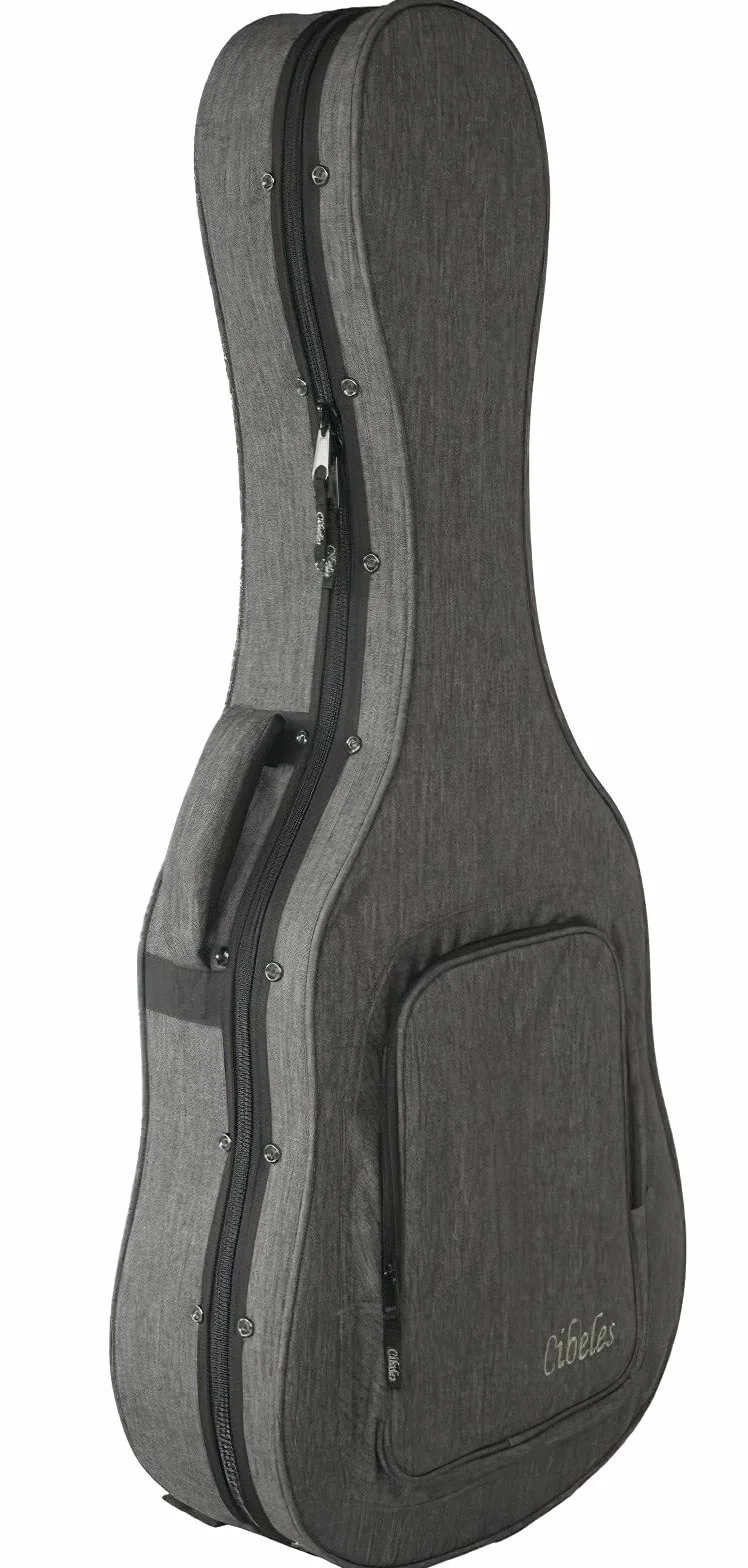 cibeles Estuche Guitarra Clásica Flamenca Foam (Gris Jaspeado)
