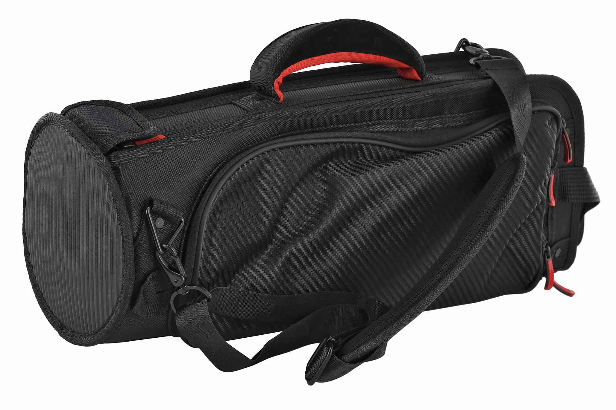 GEWA Prestige SPS Gig Bag/Bolsa para trompeta - Cordura 1680 Denier - 20 mm de acolchado con inserción de fibra de vidrio - Bolsillo para accesorios - Correa de mochila/hombro - Negro