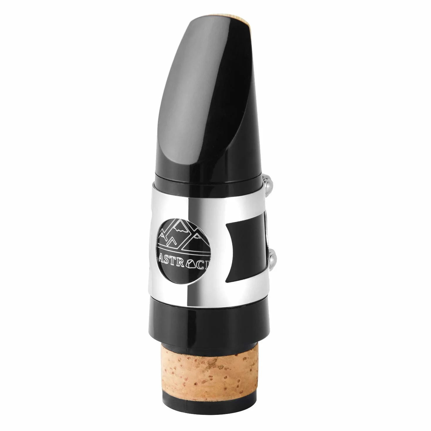 Eastrock clarinete bb Flat 17 Nickel Key Black Suitable for Beginner &Students with 2 barrel hard clarinete box