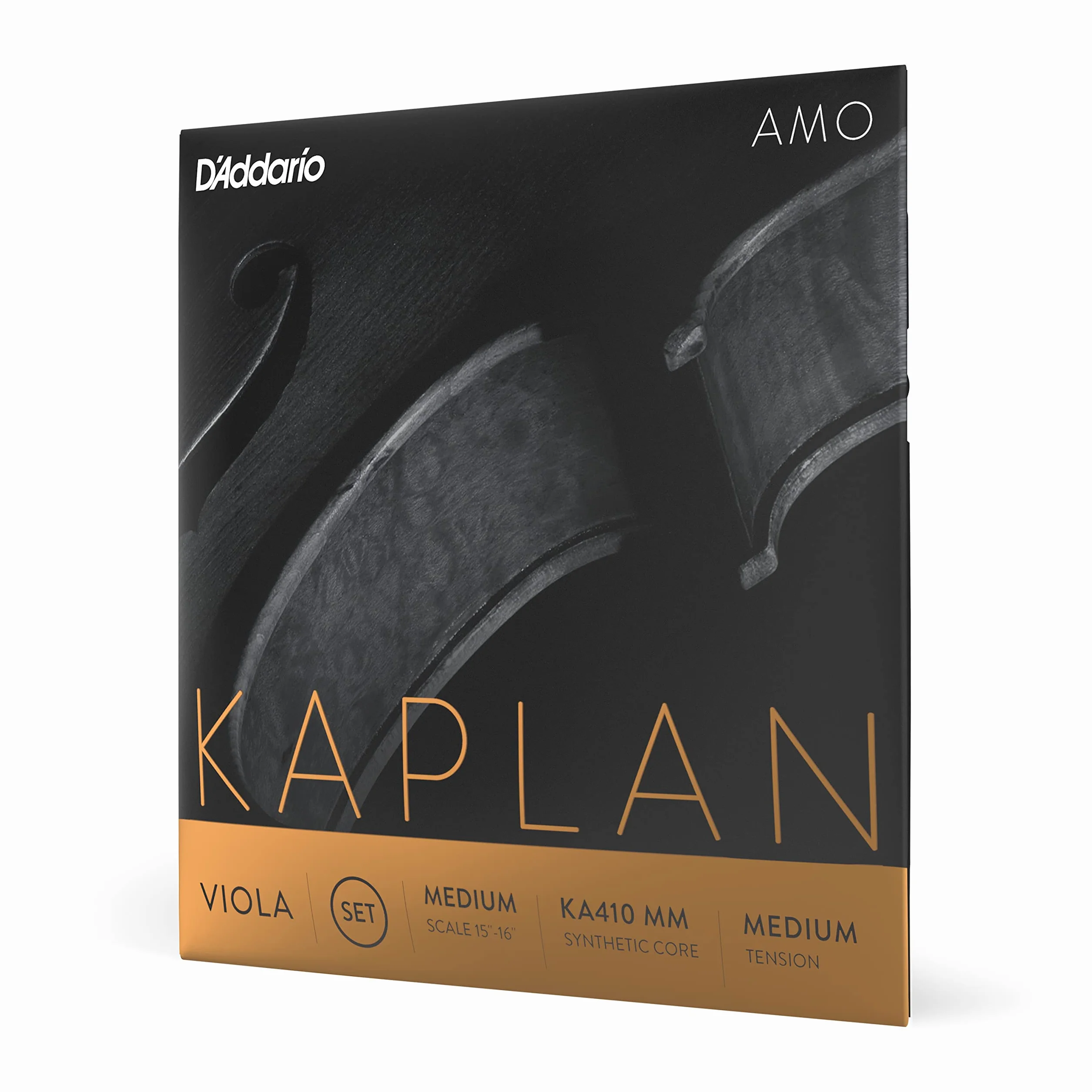 D'Addario Kaplan Amo Viola String Set, Medium Scale, Medium Tension