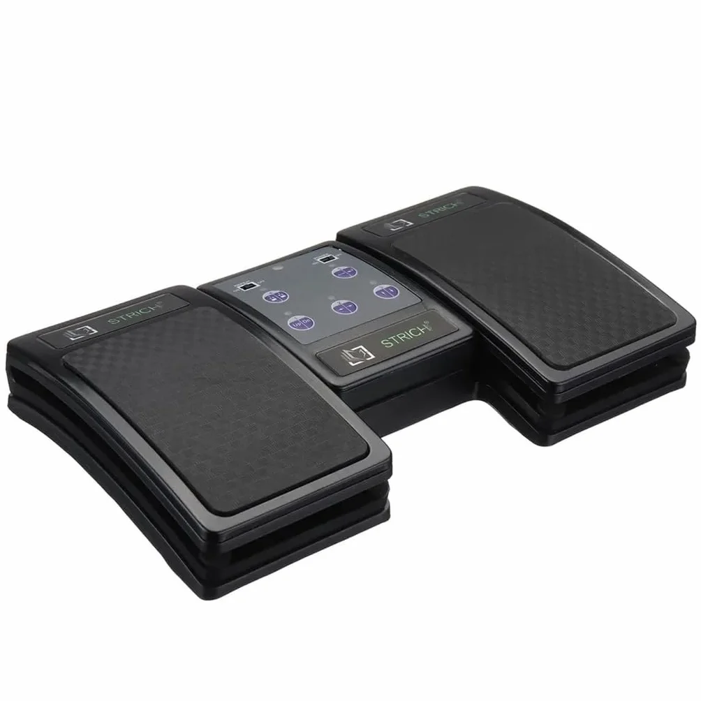 Strich BT-FP2 - Pedal inalámbrico de nodo/interruptor lateral para móviles y tablets