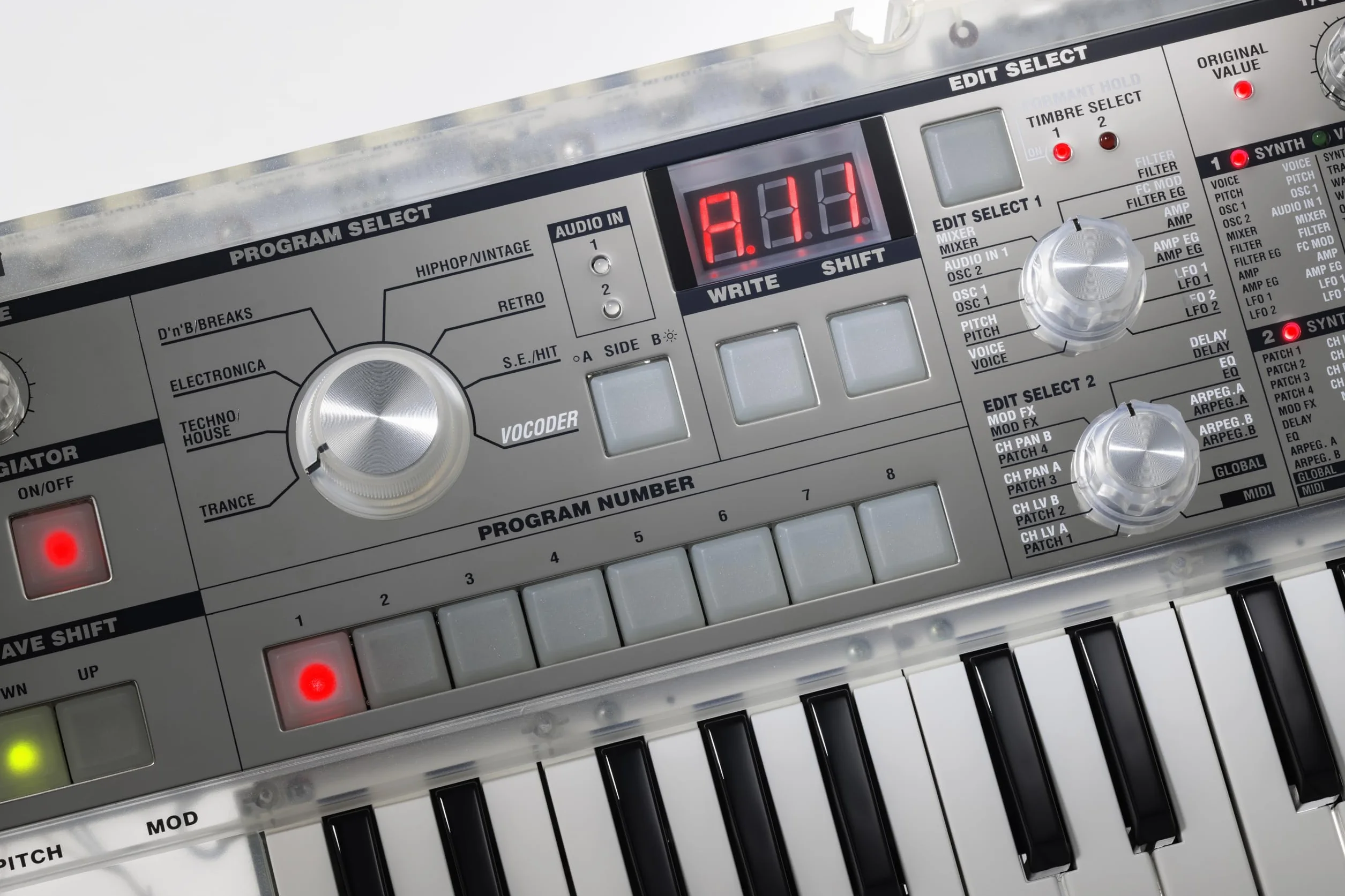 Korg - MicroKORG Crystal - 37 Key Sintetizador de modelado analógico con vocoder - Edición limitada