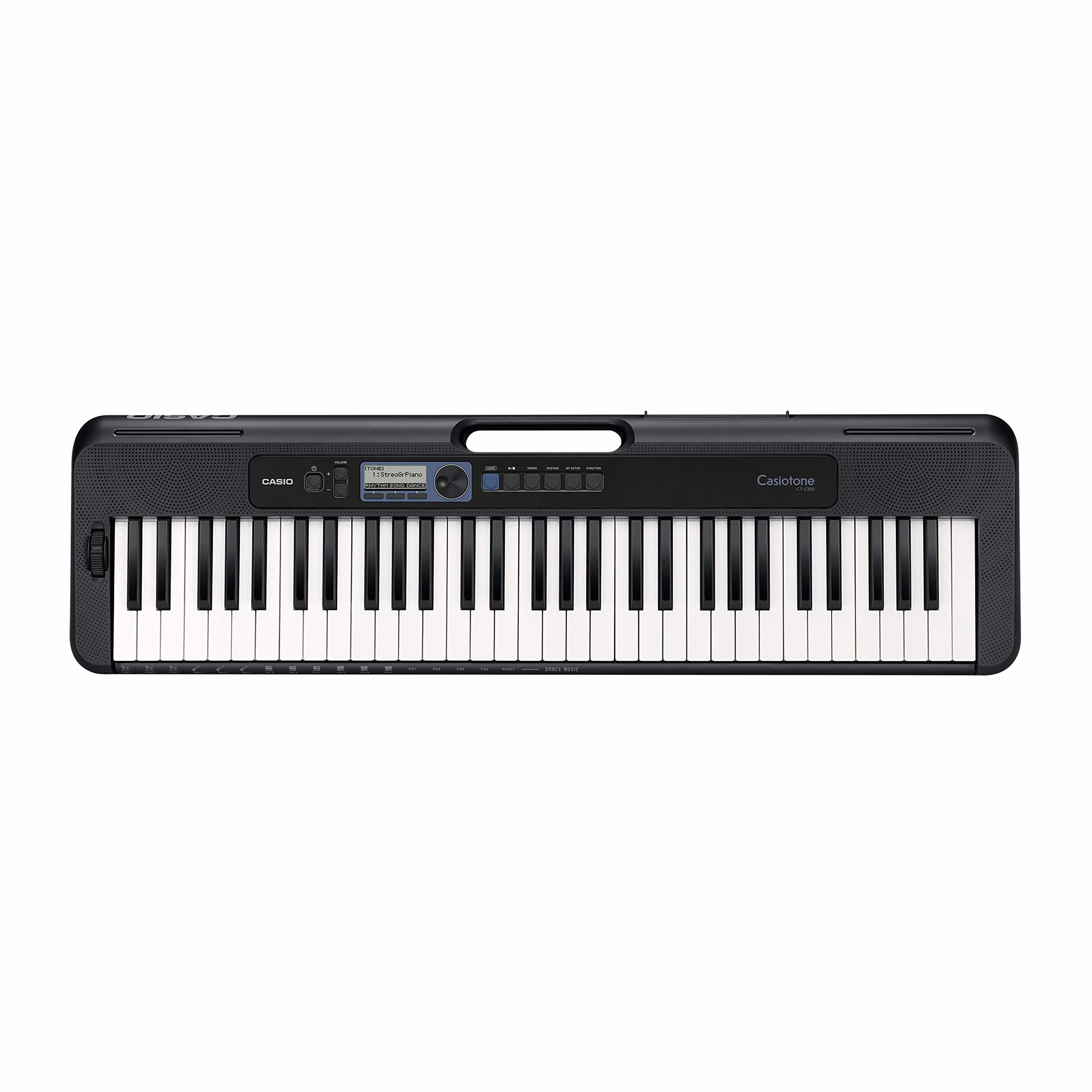 CASIO Tone CT-S300- Teclado musical, color negro