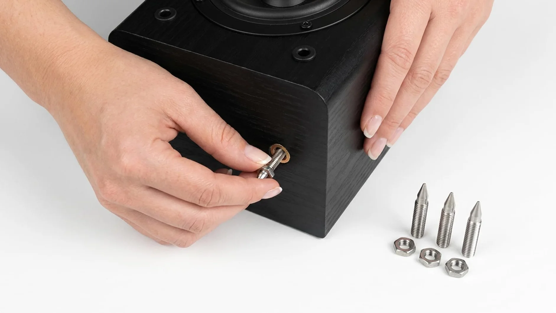 Precisongeek M8 45mm Picos/Spikes de Altavoces HiFi Audio Conjunto de Cuatro
