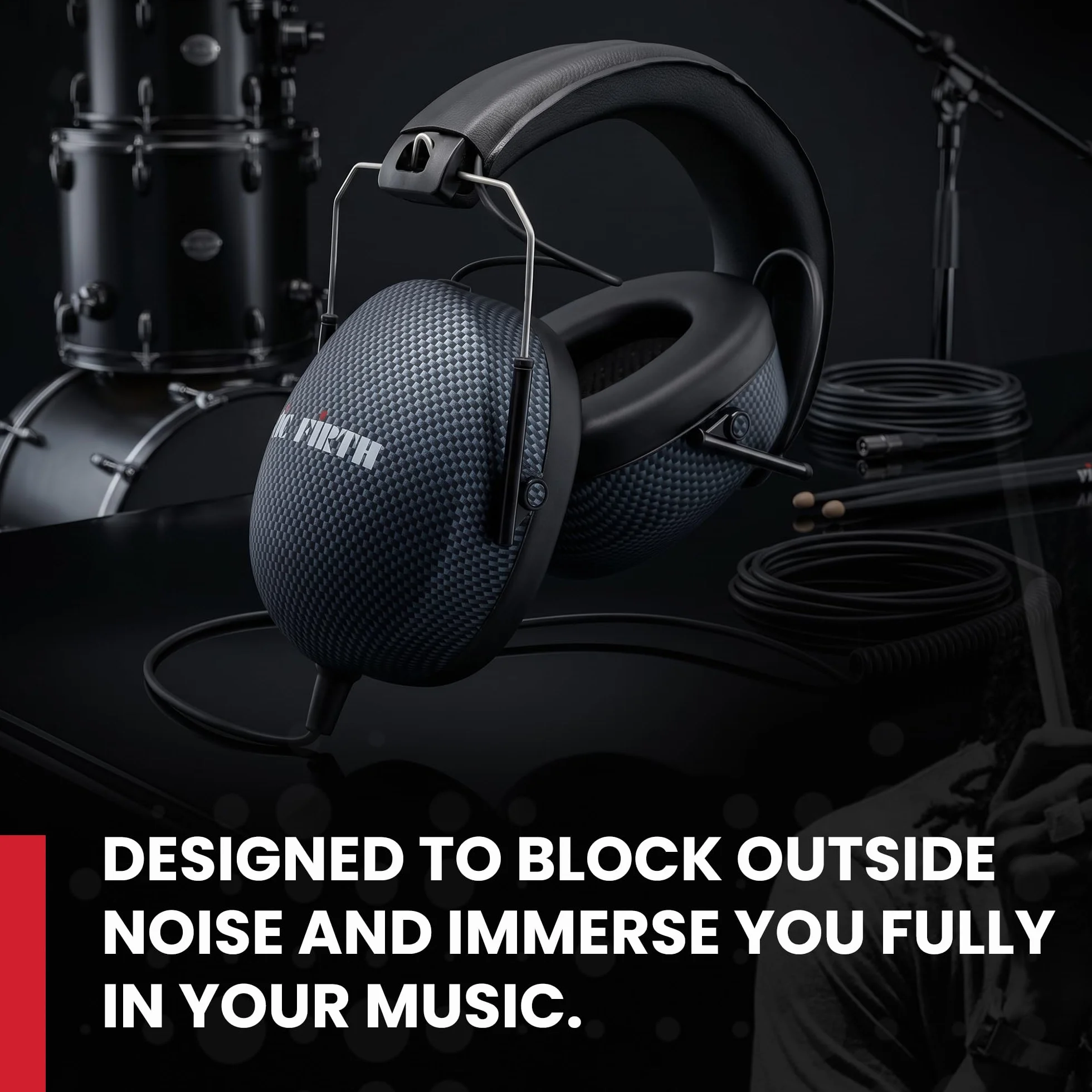 Vic Firth Auriculares de Aislamiento SIH3