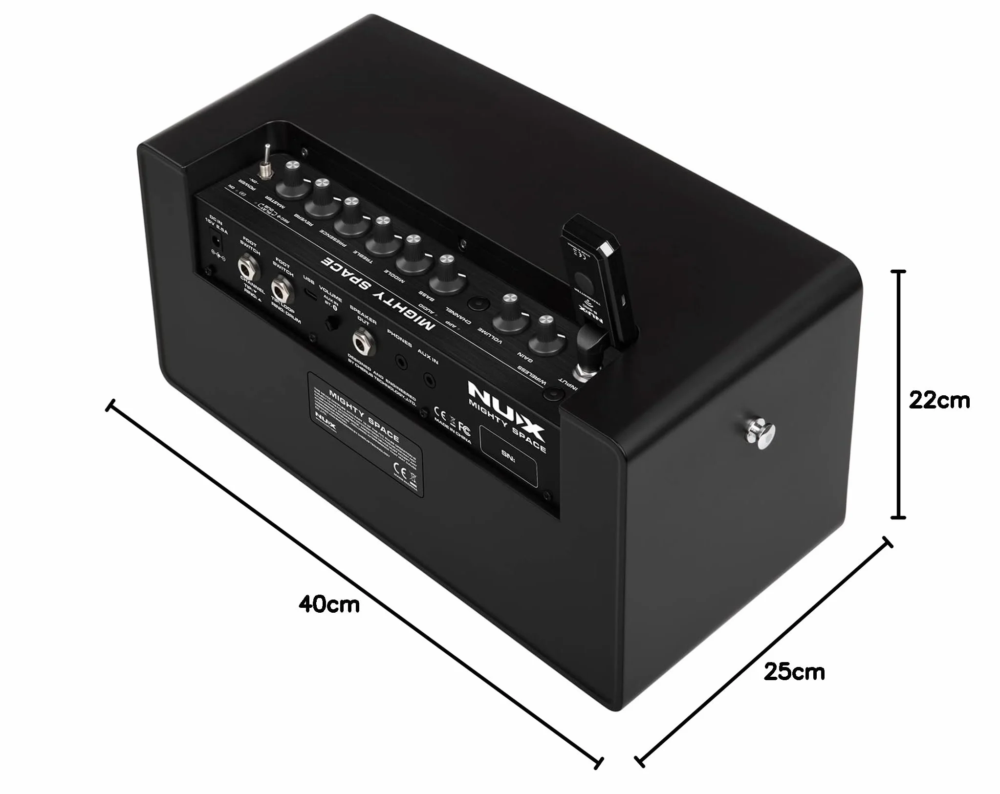 NU-X | Amplificador de Modelado inalámbrico Mighty Space