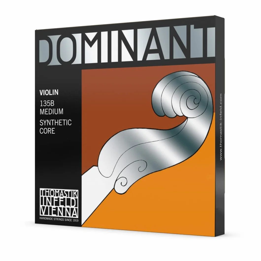 Thomastik-Infeld Dominant juego de cuerdas de violín 4/4 (135B - 129, 131, 132, 133) - tensión media