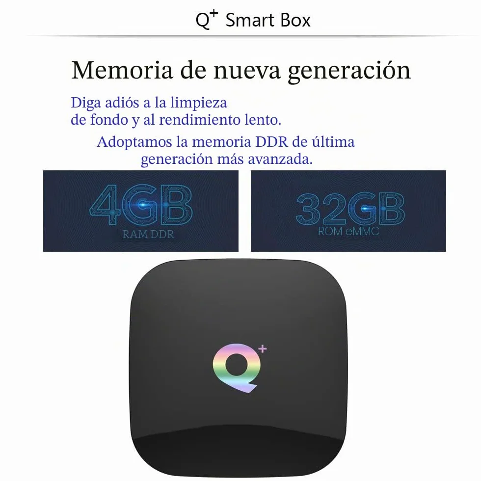 Android 10.0 Smart TV Box 4GB RAM 32GB ROM H616 Quad-Core Cortex-A53 6K Ultra HD WiFi 2.4GHz