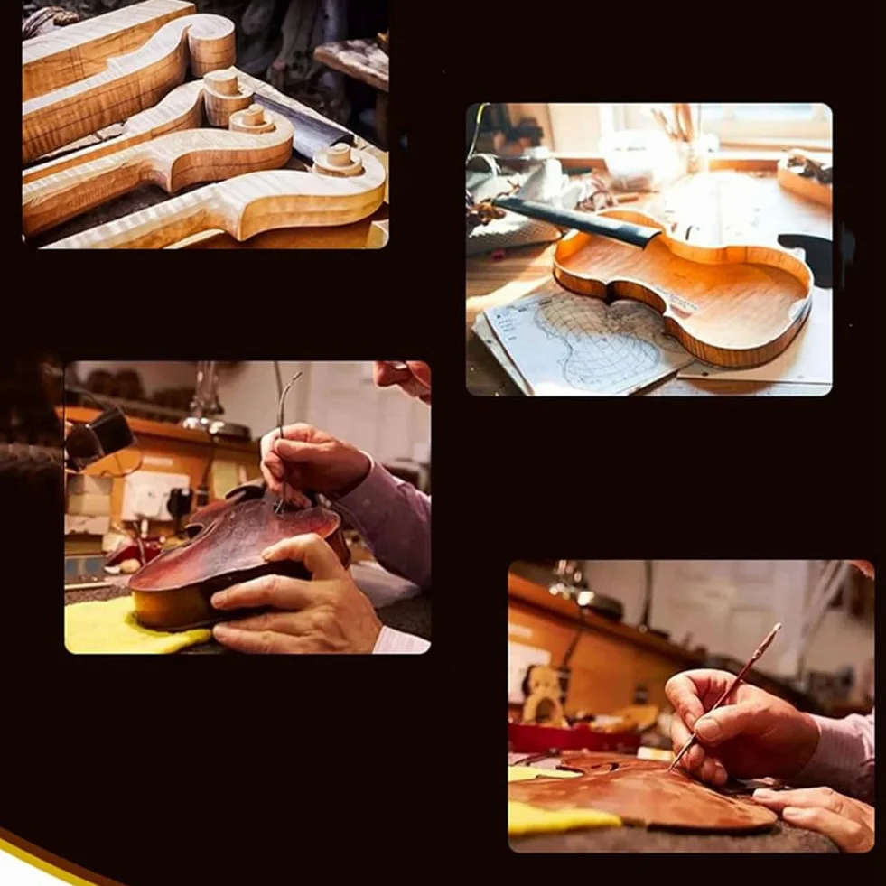 Violín 1/4, Violín de 4 Cuerdas para Adultos y Niños, con Estuche Duro y Arco, Perfecto para Principiantes