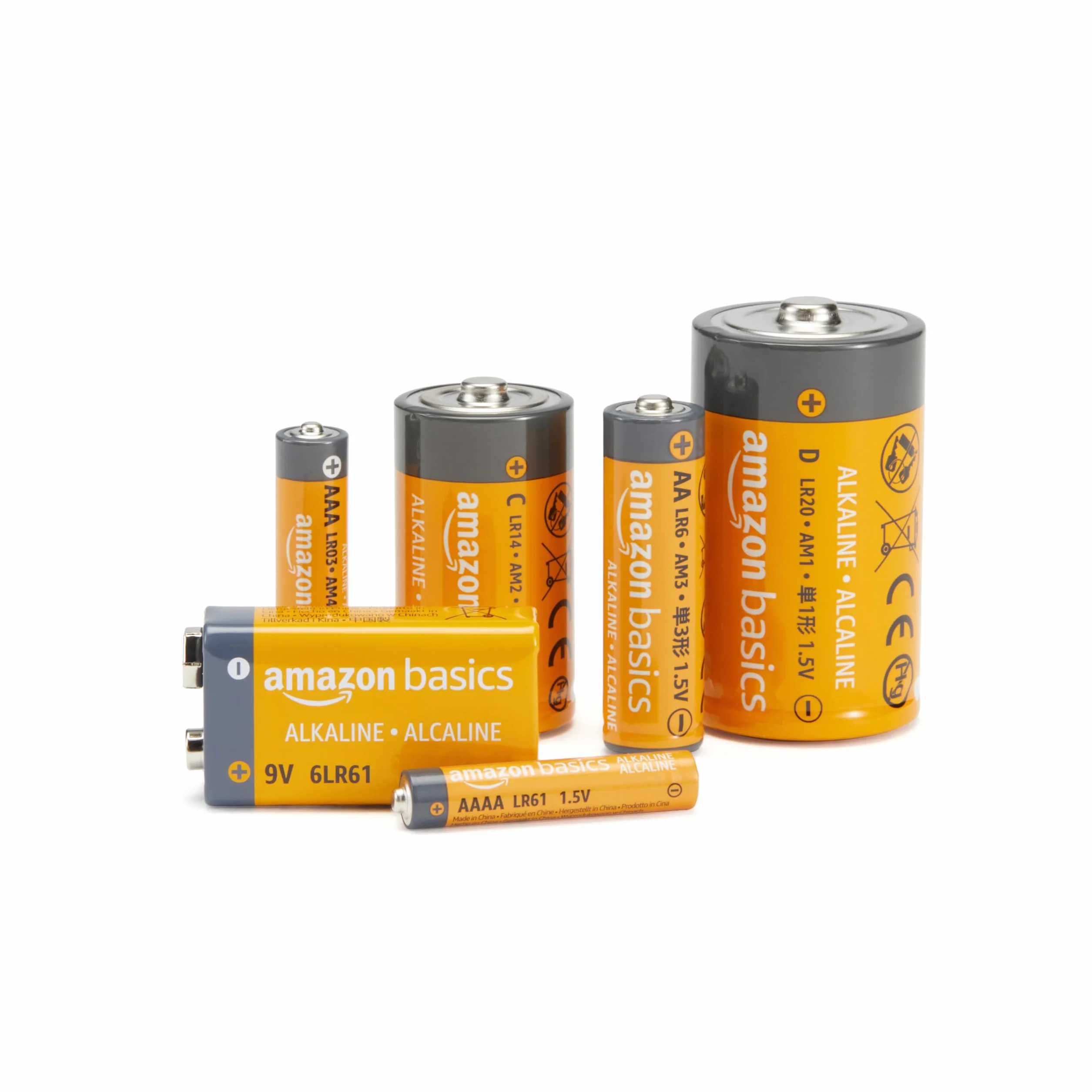 Amazon Basics 4 Pack Pilas Alcalinas 23A 12 Voltios Larga Duración