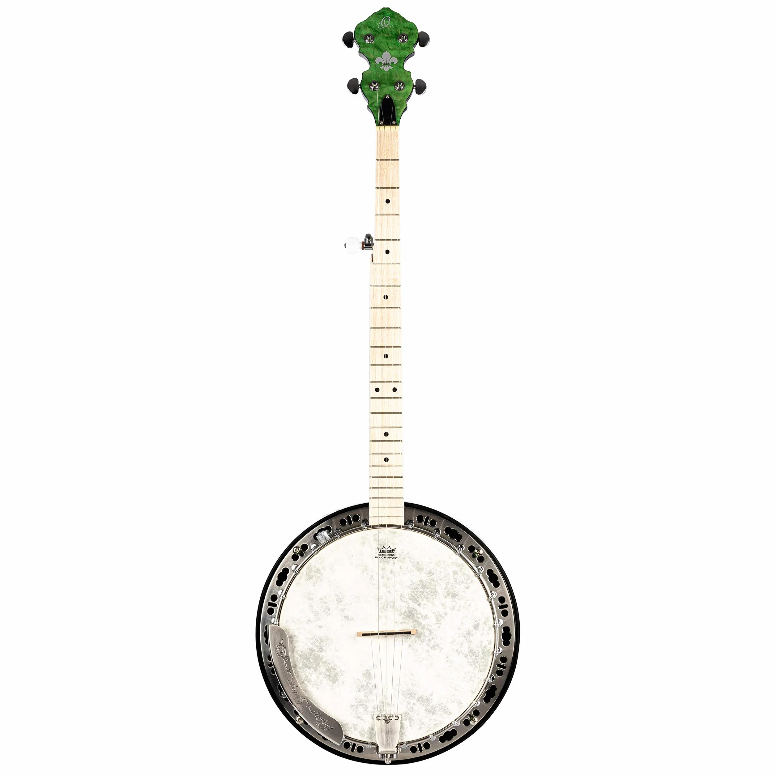 Banjo ORTEGA Falcon Series - Verde Transparente, OBJE400TGR