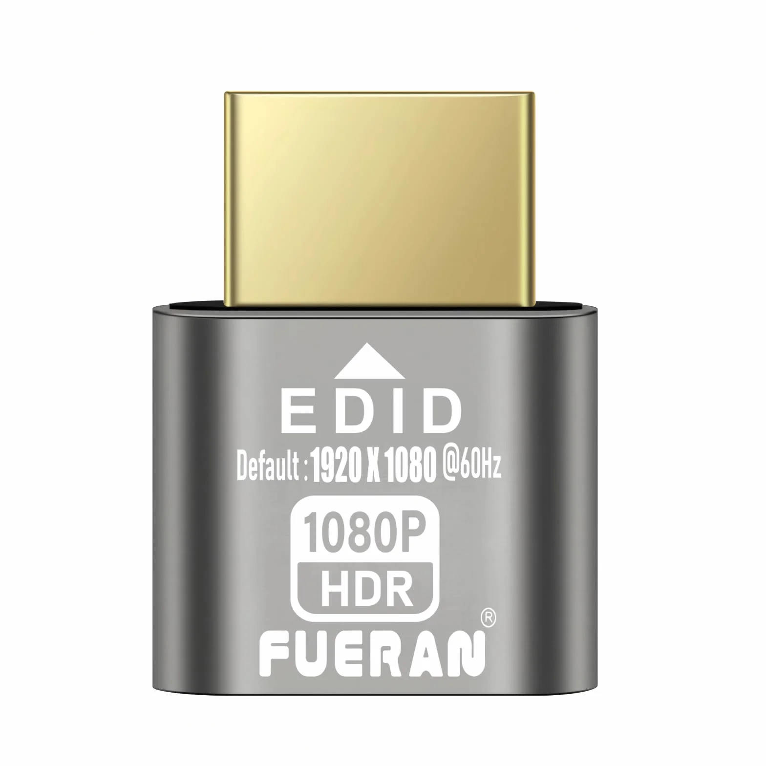 2K 4K 8K HDMI Dummy Plug-Virtual Monitor Display Emulator Headless Adapter 3840x2160@60Hz 1080@120HDR DVI EDID Emulator (2K-1080@60 HDR)