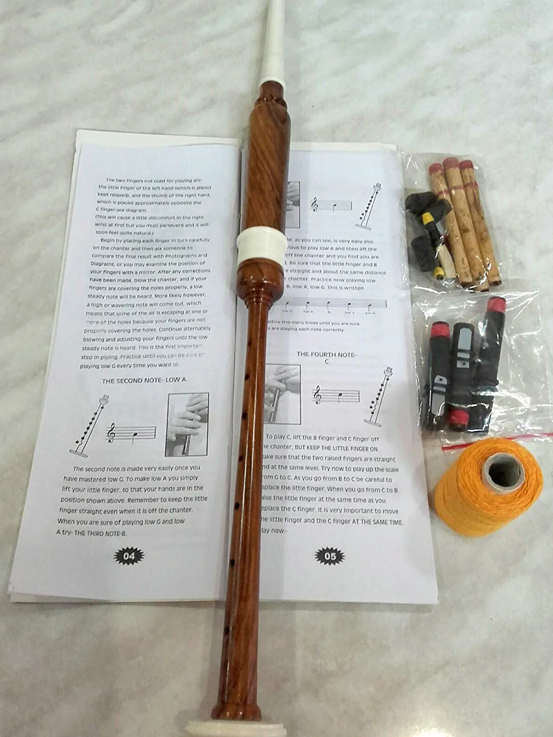Gaitas - Kit de iniciación con libro de canteras para principiantes