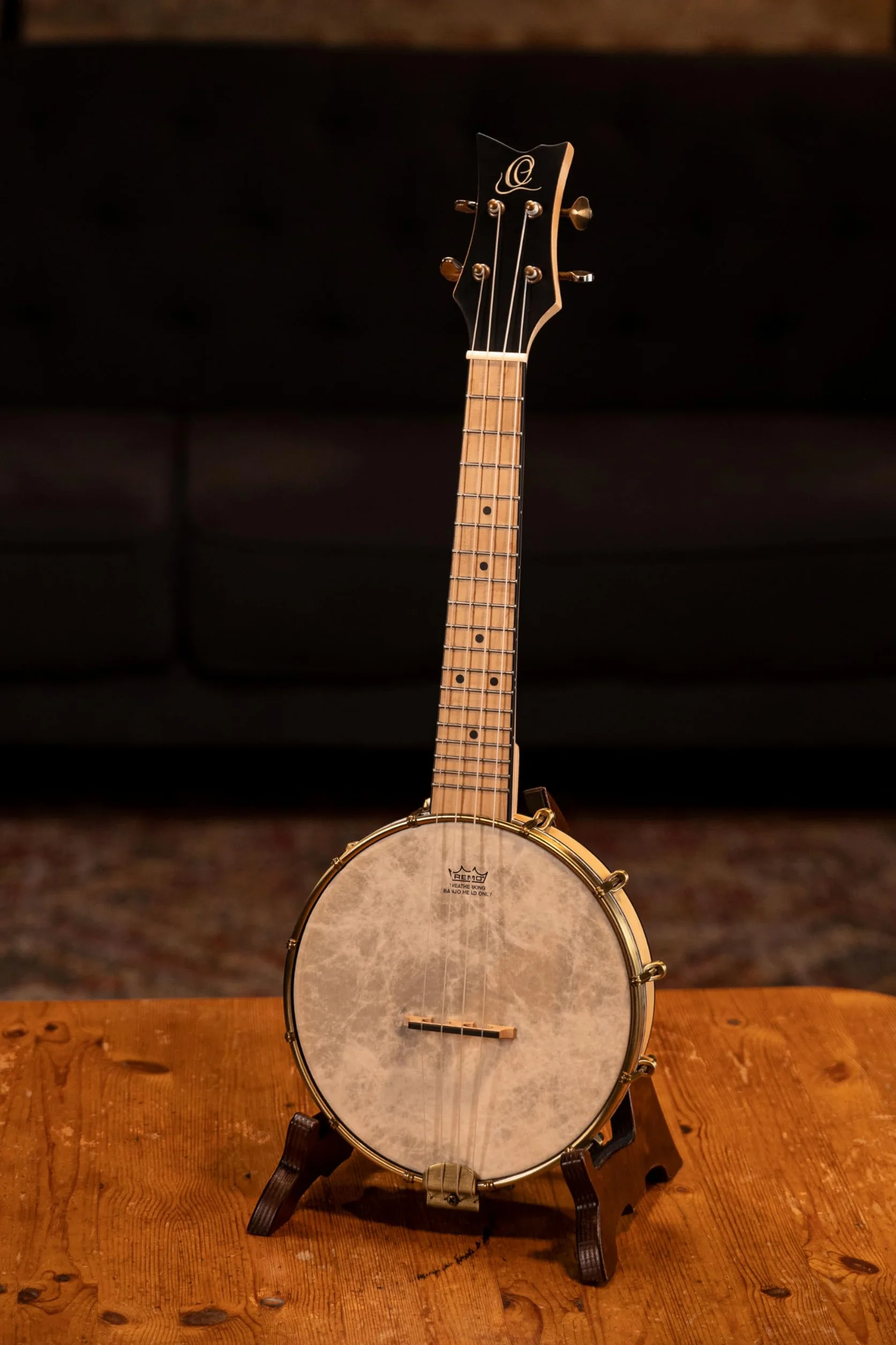 Ortega Banjolele de 4 cuerdas, Incluye funda, OUBJE90-MA-L