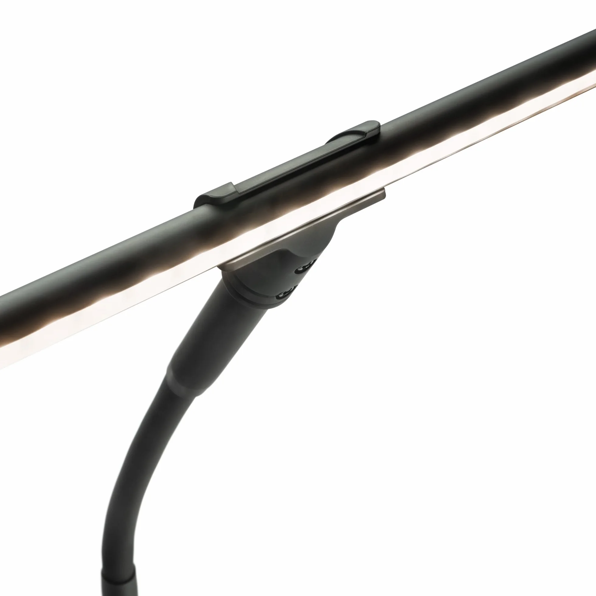 Gravity LED PLT 2B - Lámpara LED para mesas y pianos con atenuación y puerto de carga USB