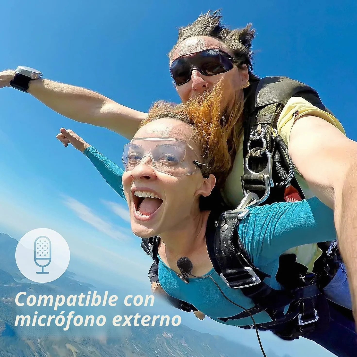 AKASO Brave 4 Pro Cámara Deportiva 4K 20MP con Tarjeta de Memoria U3 de 64GB Cámara de Acción Camara Acuatica Sumergible 40M con Dual Pantalla EIS 5X Zoom 2*1350mAh Baterías Multi Accesorios