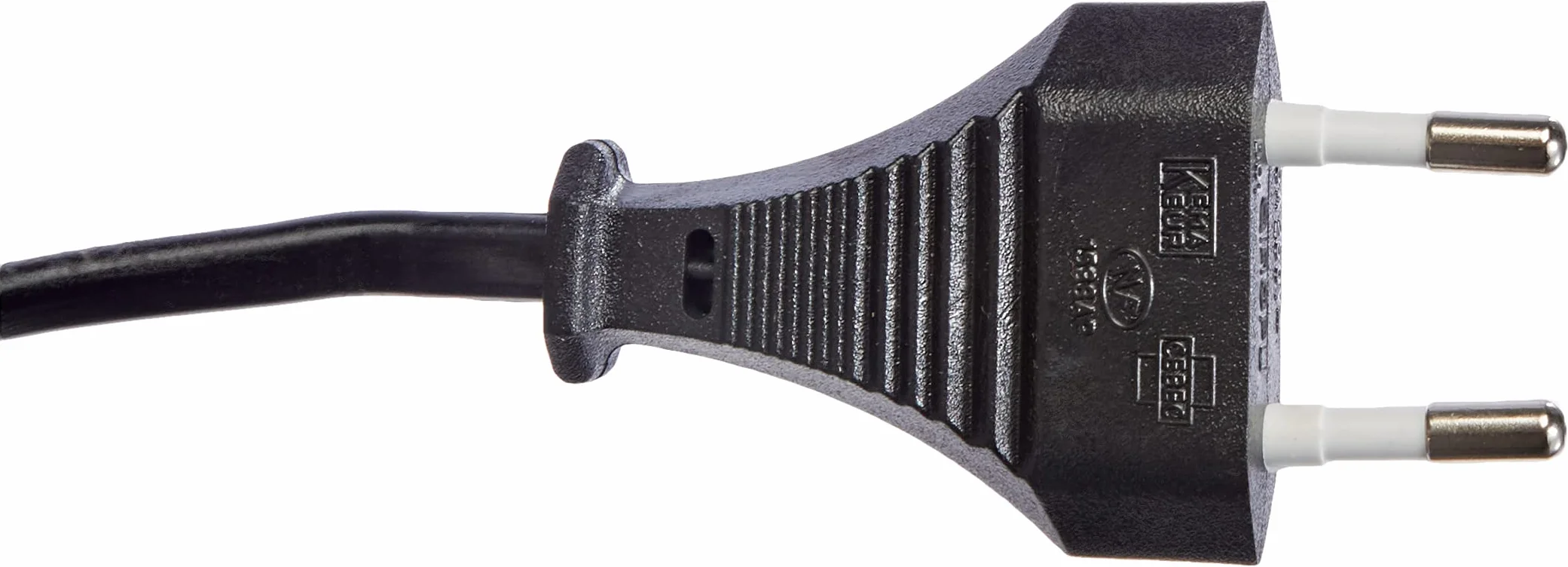 Cable de Alimentación 230V 2m PremiumCord IEC 320 C7 Enchufe Europeo Negro