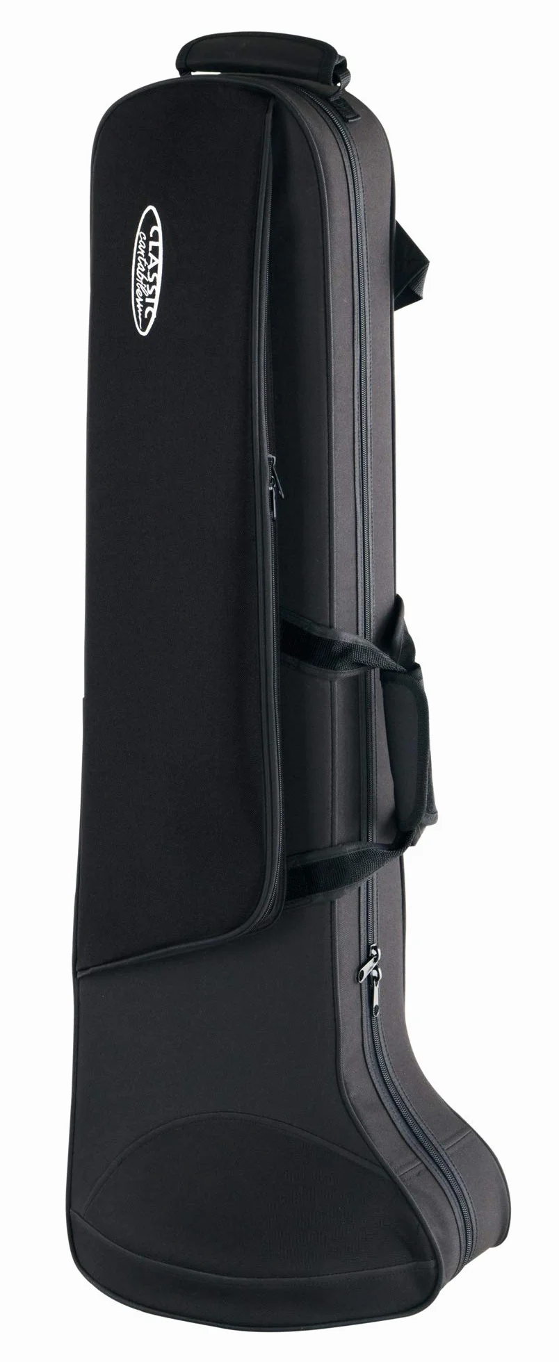 Classic Cantabile Bolsa para trombón - Práctico bolsa acolchado con correas, mochila impermeable resistente al desgarro - ligero estuche para todos trombones comunes - Bolsa exterior para accesorios