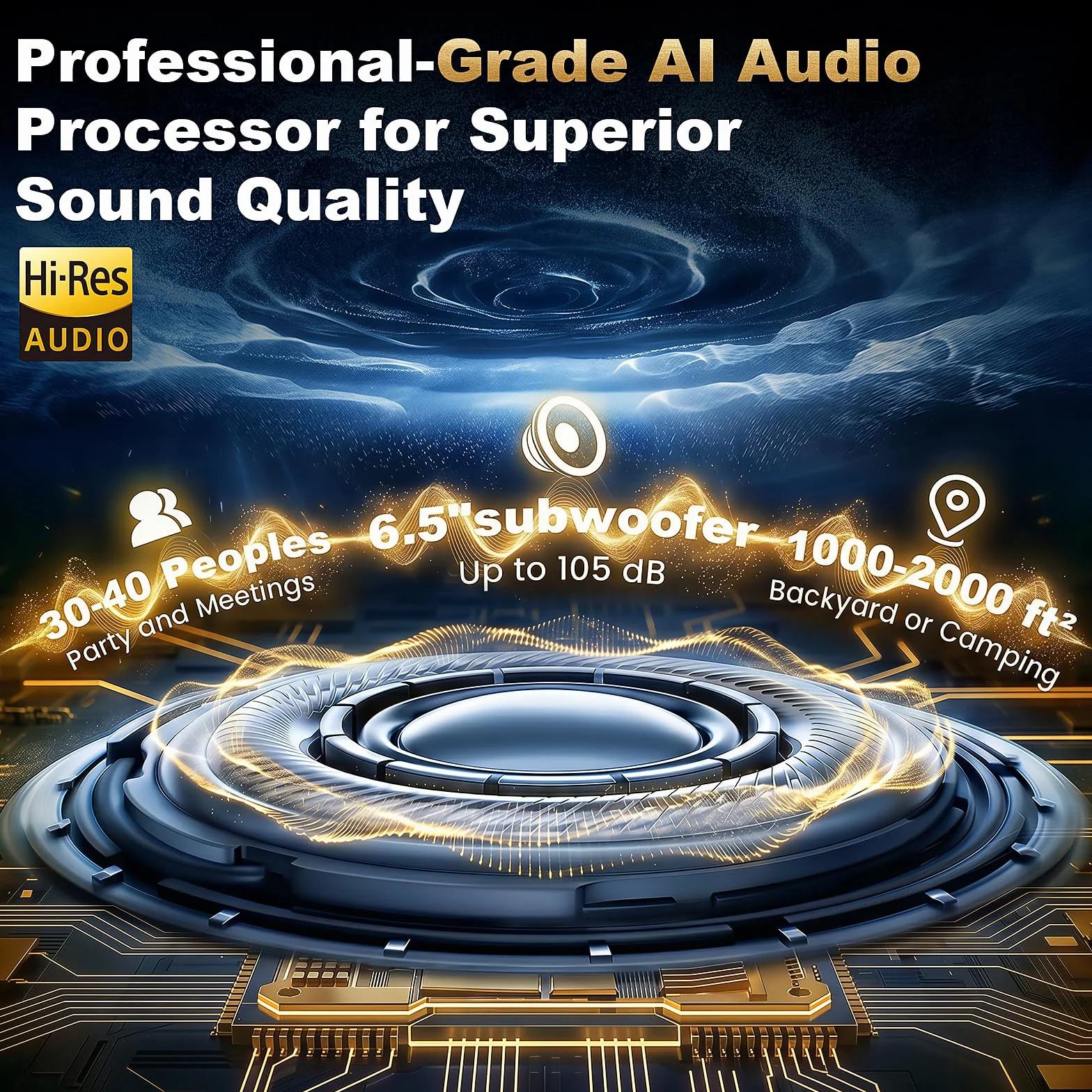 HWWR Máquina de Karaoke con 2 micrófonos, Altavoz inalámbrico portátil para Fiestas, Caja de música con Luces LED, Sistema de Karaoke Bluetooth, Sistema PA de Soporte TWS/USB/Tarjeta TF/AUX/FM
