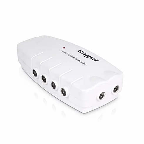 Amplificador Interior de Vivienda 4 Salidas UHF/VHF 12dB LTE 5G