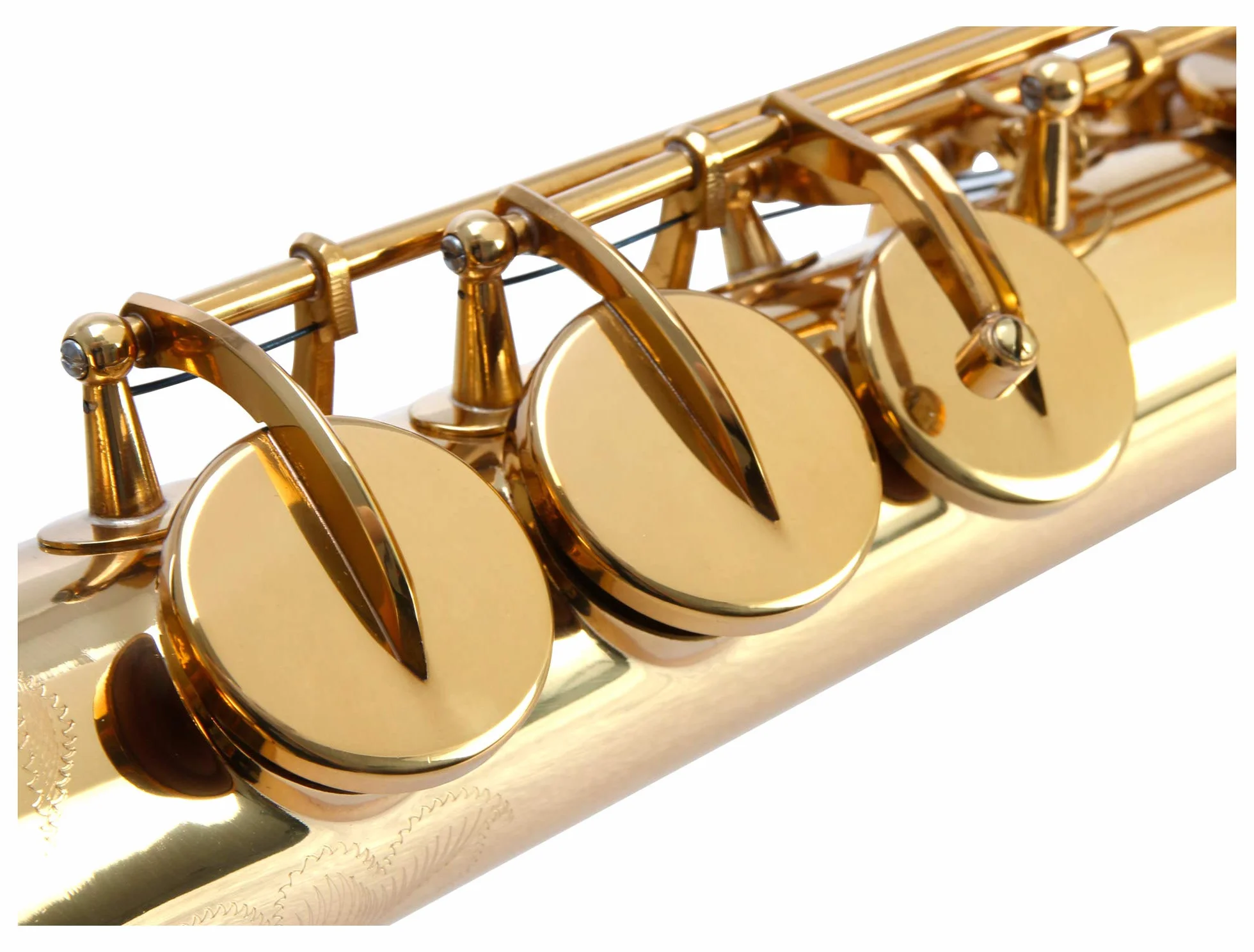 Classic Cantabile Winds SS-450 Saxofón Soprano en Bb (latón, barniz transparente, llave de fa agudo, mecánica de llaves ergonómica)