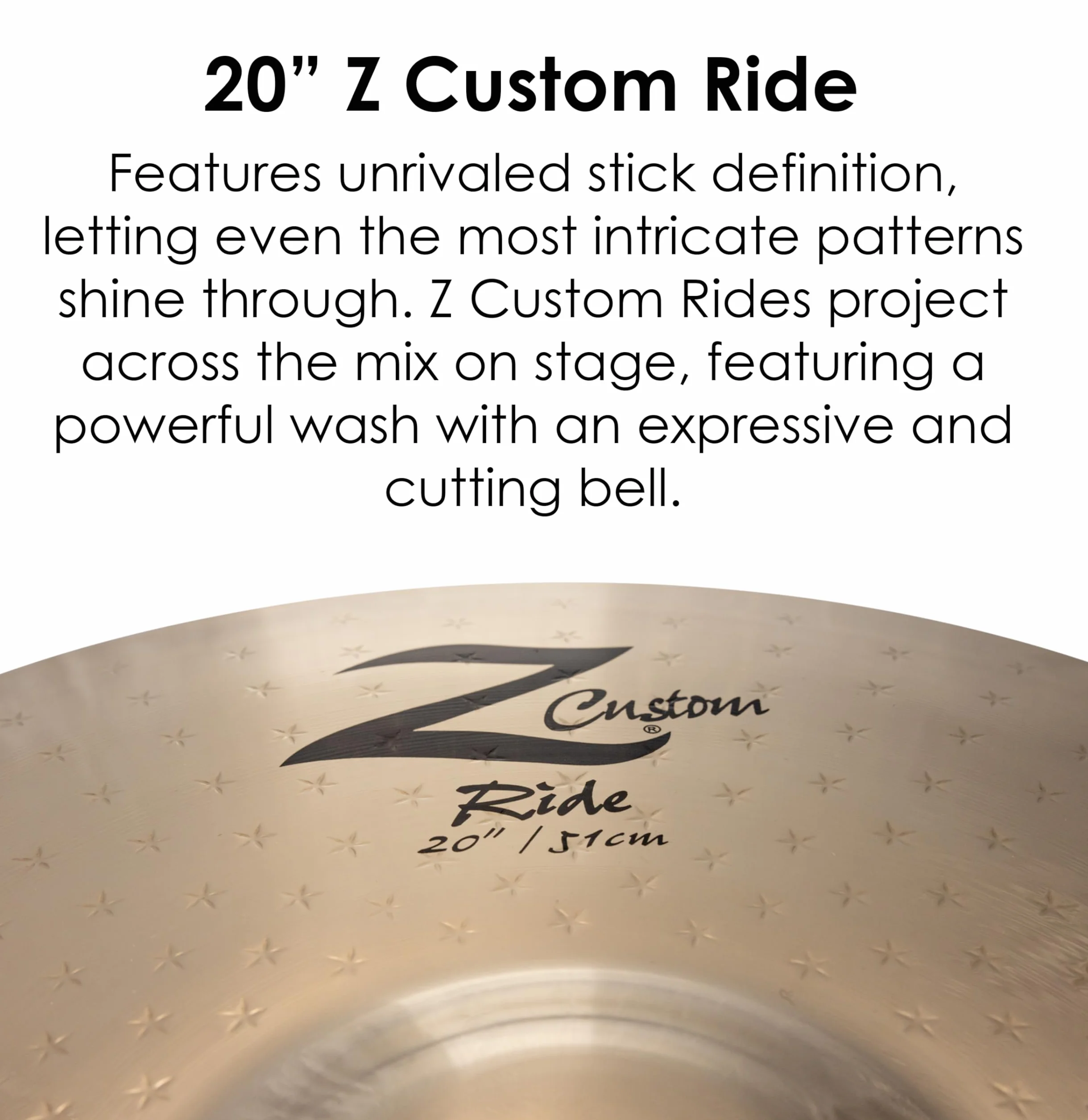 Zildjian Platillo Z Custom Ride de 50,8 cm - Z40120