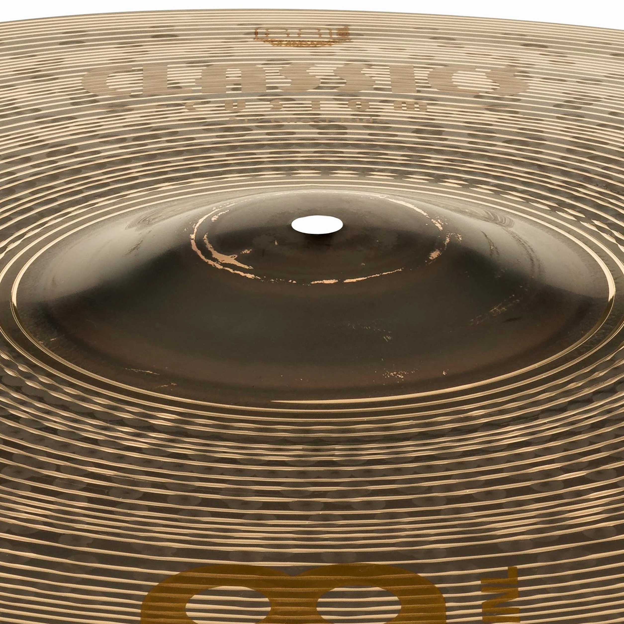 Meinl Cymbals Classics Custom Brilliant Brann Dailor Plato Ghost Ride de 21 pulgadas (53,34cm) Platillos de Batería - Bronce B12, Acabado Brillante (CC21GR)