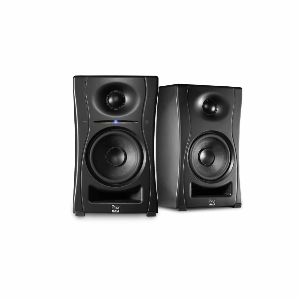 Kali Audio - LP-UNF-EU Par de monitores Ultra cercano biamplificados de 160 vatios, Sistema de Sonido, Monitor de Estudio, Ecualizador de límite, conectividad Hi-Fi con Bluetooth/USB-C,TRS,RCA, Negro