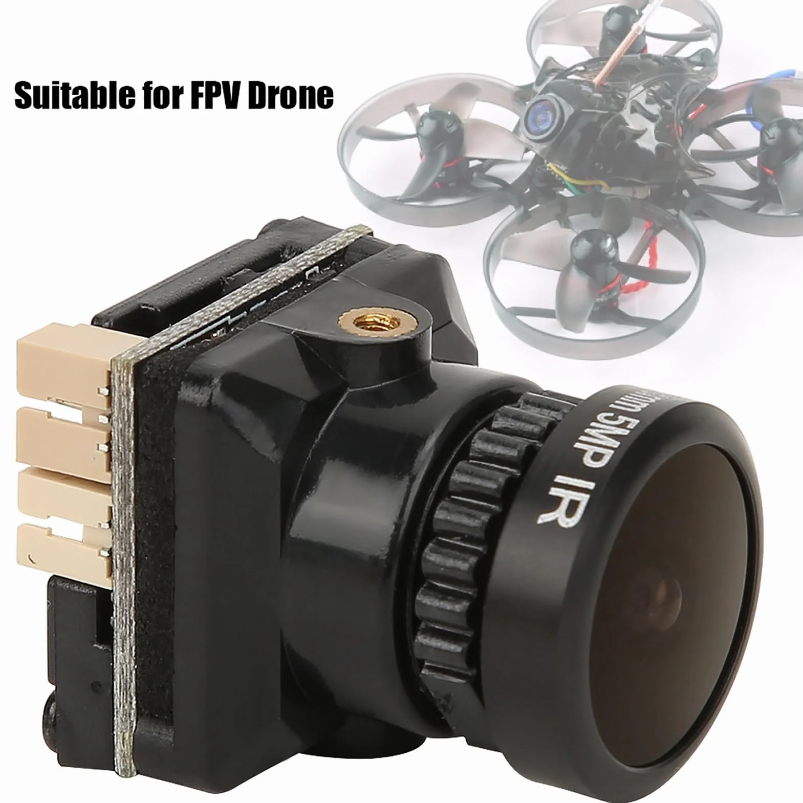 Cámara FPV 1080p HD 2.3mm Lens con OSD para Drones Quadcopter