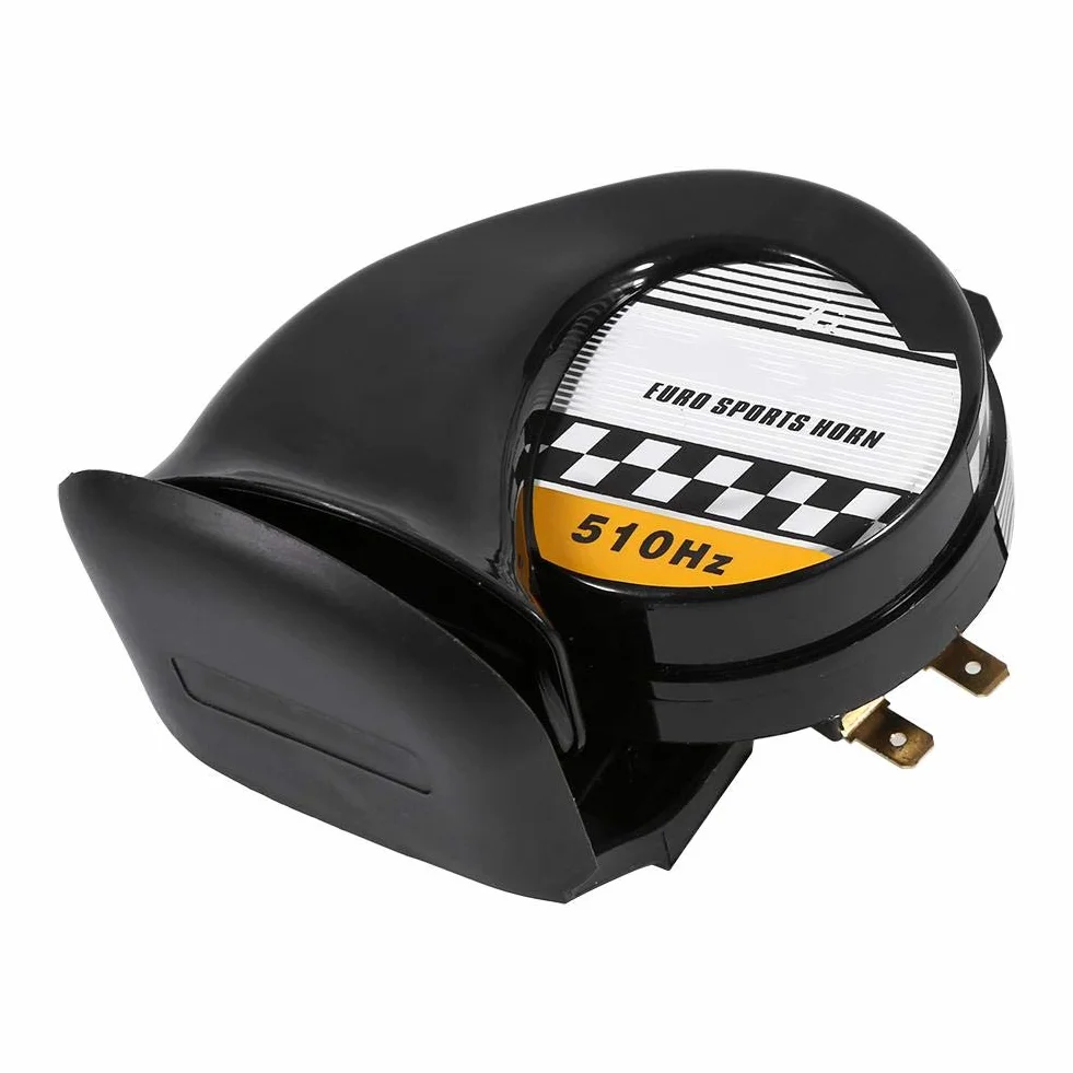 Universal Snail Horn Speaker 115DB 510Hz 12V 3.5A Mini Electronic Air Horn for Motorcycle