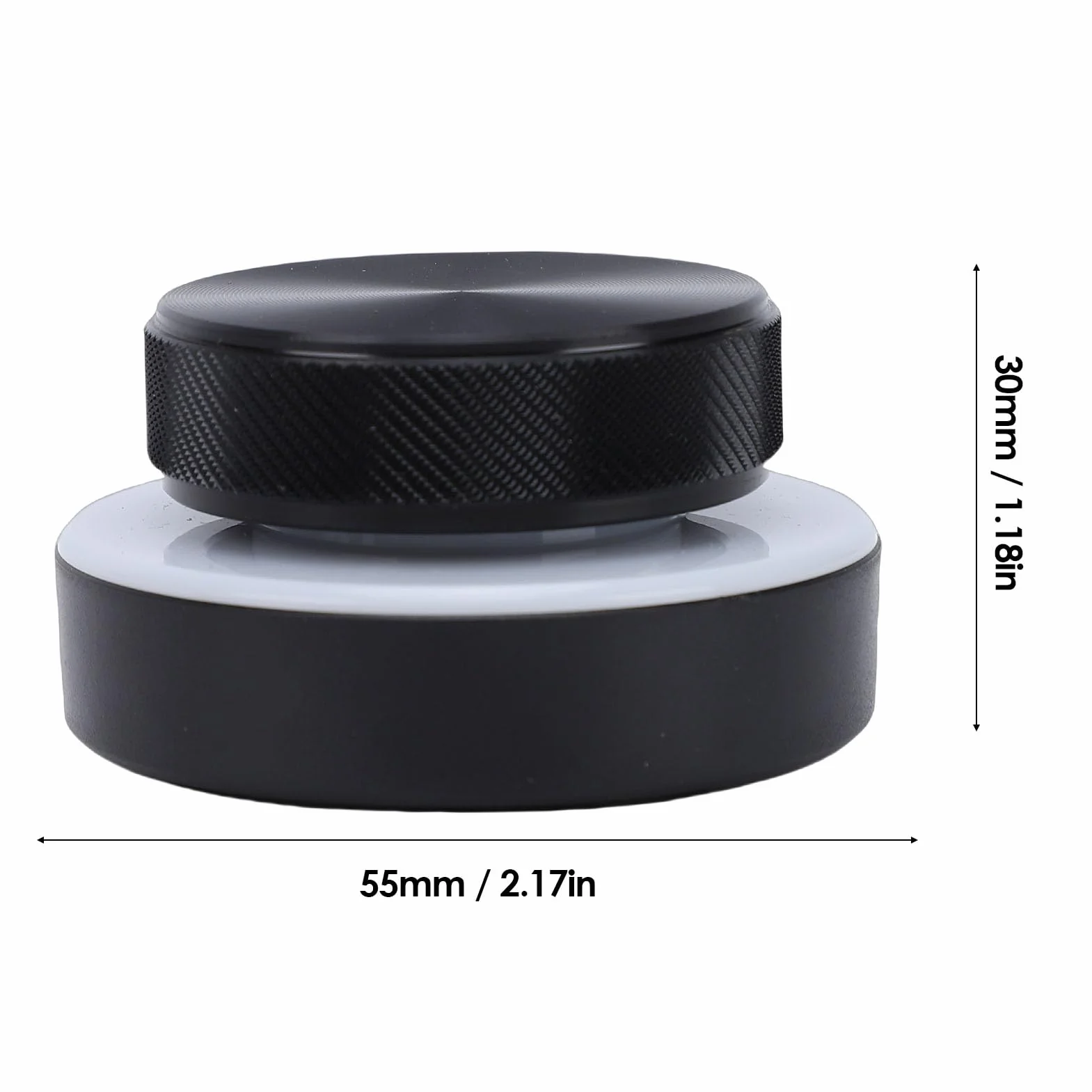 Bewinner Perilla de Control de Volumen Bluetooth, 2.4G BT Conectividad USB C Dial de Control RGB para PC, Computadora Portátil, Tableta, Teléfono, Ajuste de Volumen, Accesos Directos y