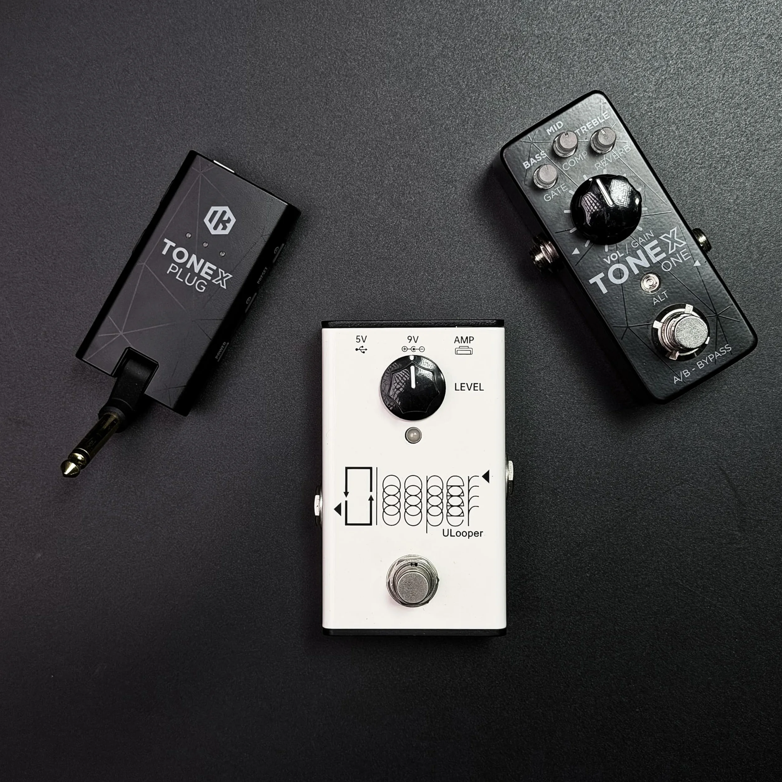 XSONIC ULooper para amps y modeladores, loop sin alteraciones, 180 min de grabación, Line Out, alimentación portátil, compatible con Spark, KATANA, THR, Nano Cortex y más.