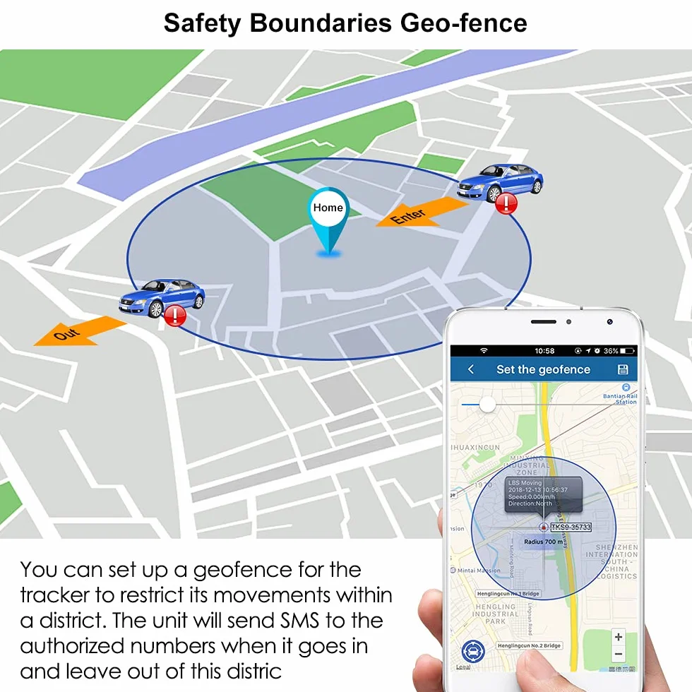 Winnes 4G Localizador GPS para Coche TK905 magnético 5000mAh Impermeable antirrobo posicionamiento preciso aplicación Gratuita para Coches Motocicletas Camiones,60 Días en Espera.