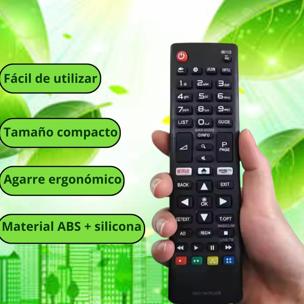 Mando Universal TV LG AKB75095308 Reemplazo LG Smart TV