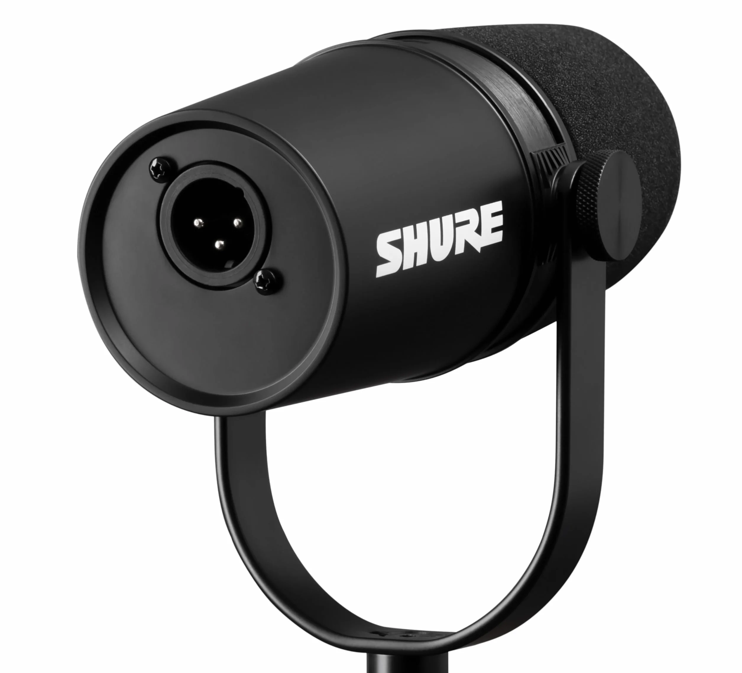 Shure MV7X XLR Podcast Microphone - Pro Dynamic Mic para podcasting y grabación Vocal, Todas Las construcciones de Metal y micrófono Compatible - Negro