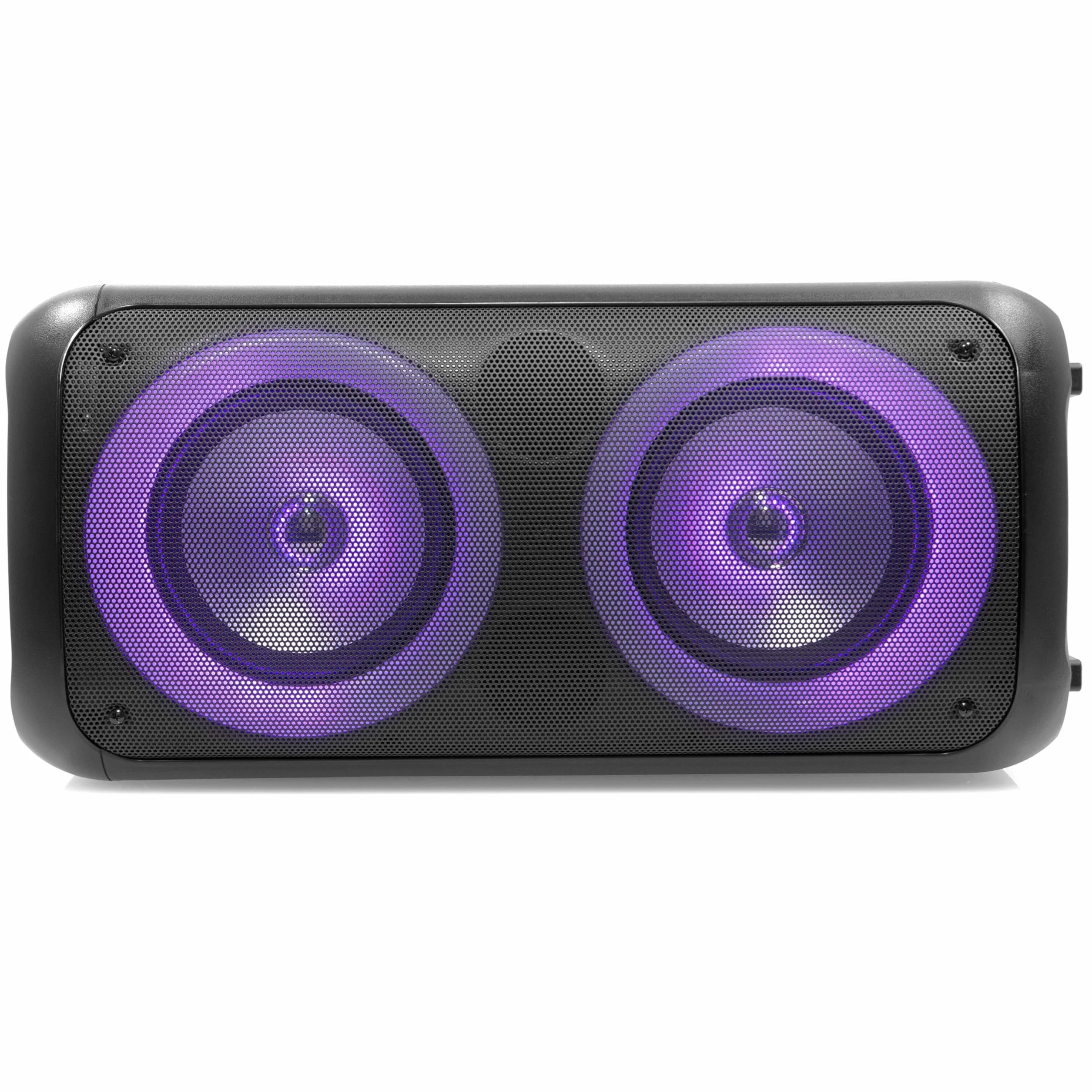 BoomToneDJ Altavoz con batería Traveler 400 (Mando a Distancia IR, 400W) Ideal para DJ móviles y Fiestas privadas, Bluetooth, luz integrada, USB/SD, asa de Transporte telescópica