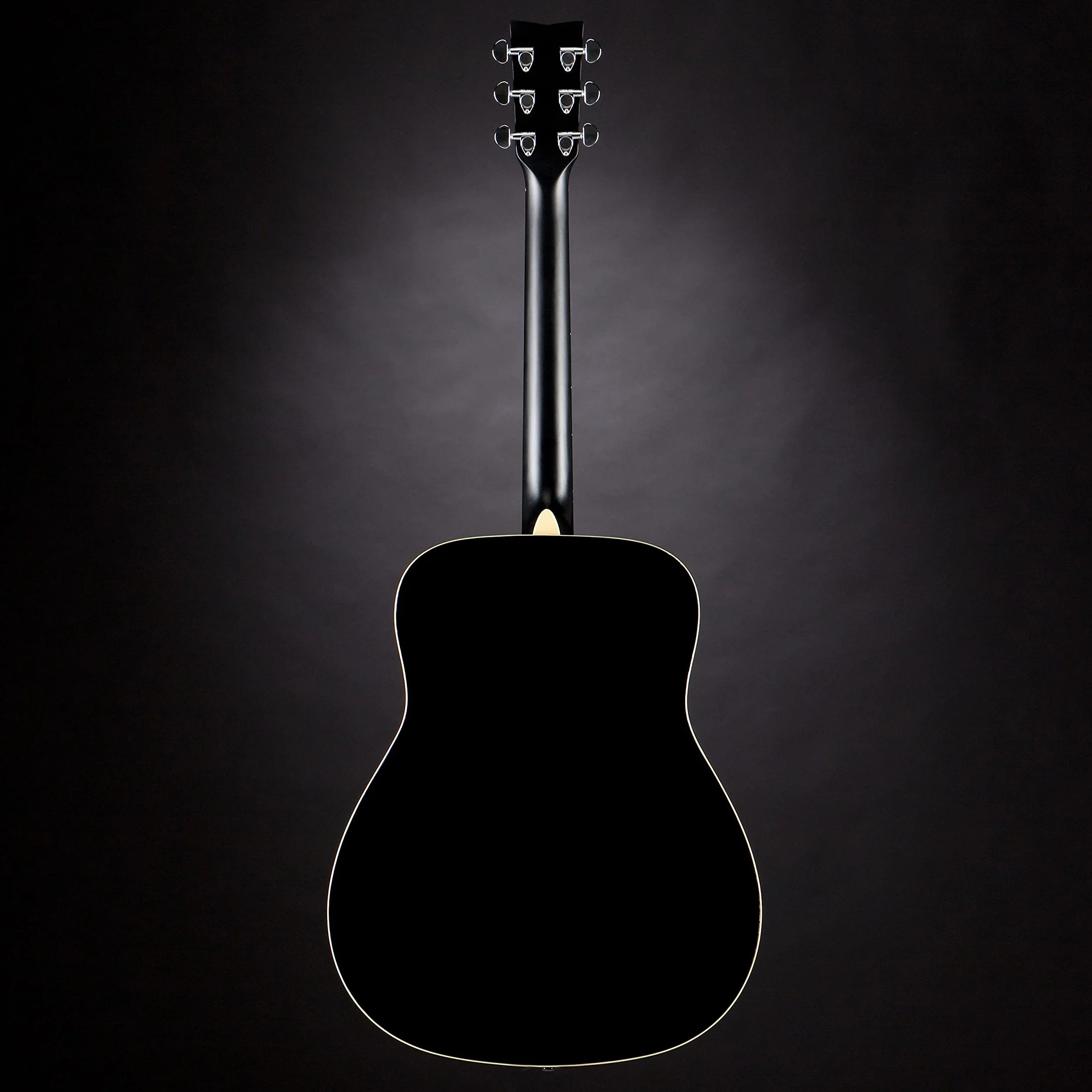 Yamaha F370 Guitarra Acústica Guitarra Folk 4/4 de madera, escala 634 mm, 25 pulgadas, 6 cuerdas metálicas, Color Negro